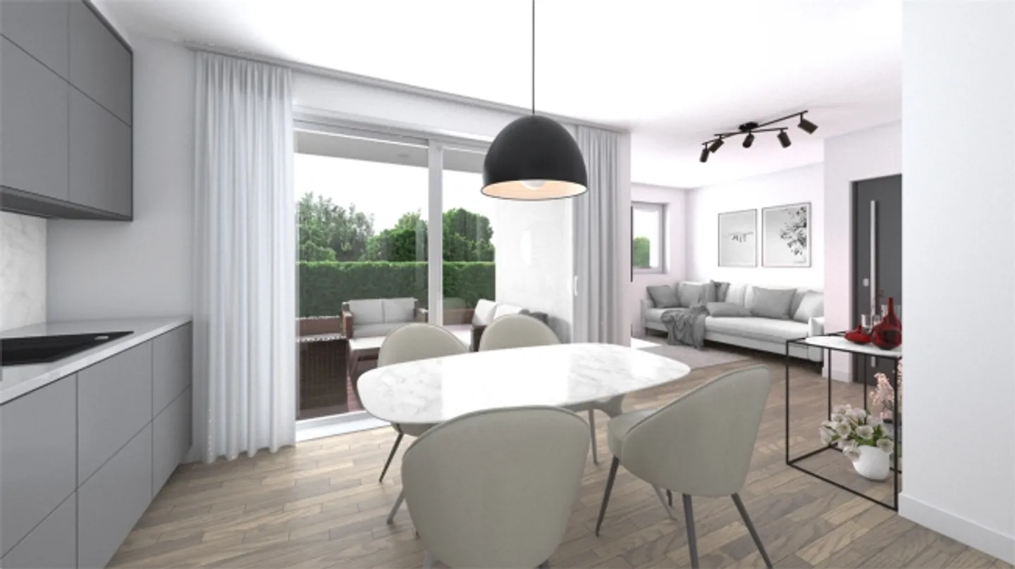 Bell'appartamento di 3,5 stanze nel verde - Foto 6 di 8