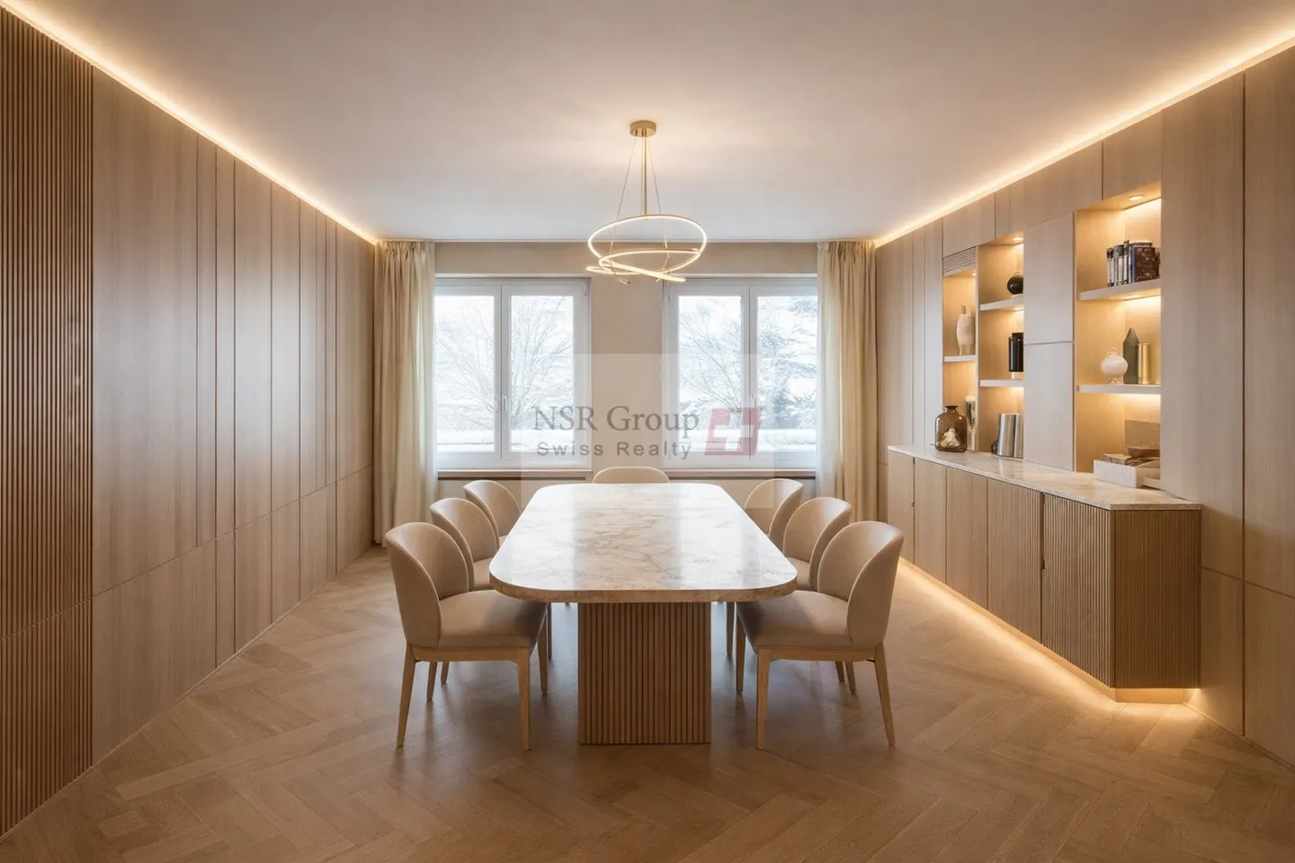 Appartement extraordinaire au cœur de Florissant avec vue sur le Parc Bertrand - Photo 2 sur 4