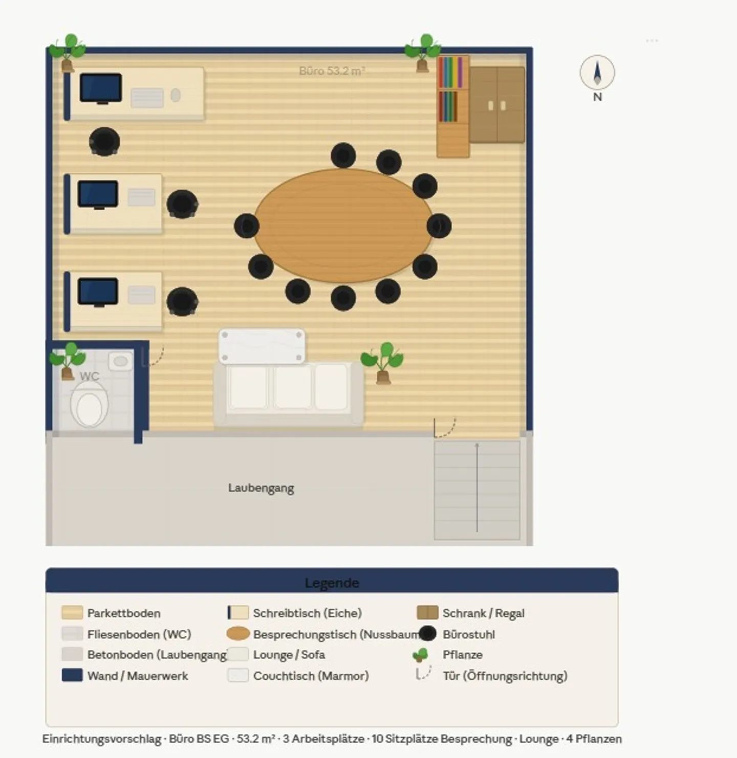 Modernes Büro in Wetzikon - Foto 11 von 11