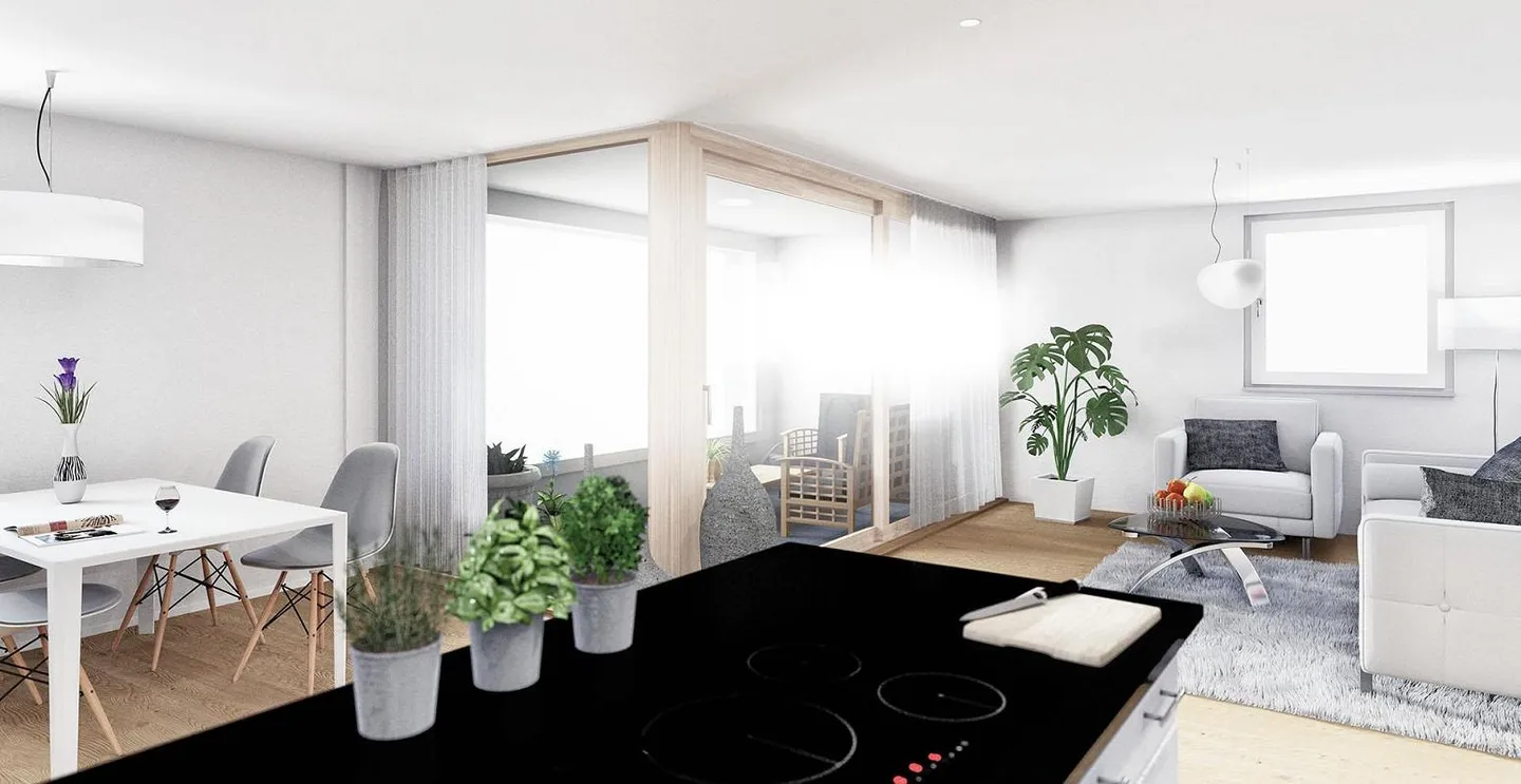 Appartement en Attique de 3,5 pièces - Photo 1 sur 1