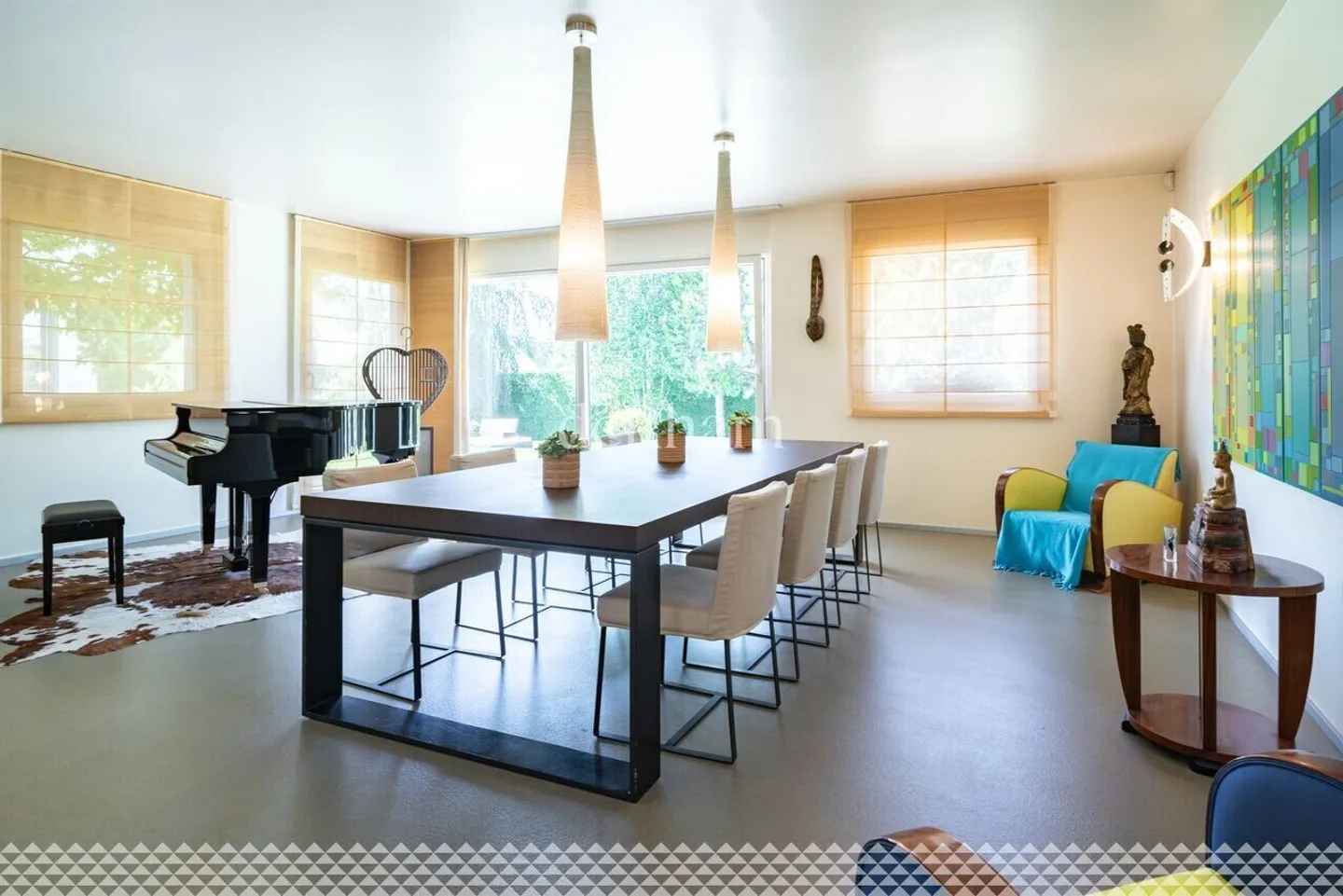 Sublime villa d'architecte avec piscine aux portes de Lausanne - Photo 2 sur 13