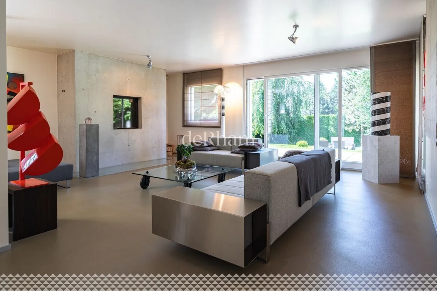 Sublime villa d'architecte avec piscine aux portes de Lausanne - Photo 3 sur 13