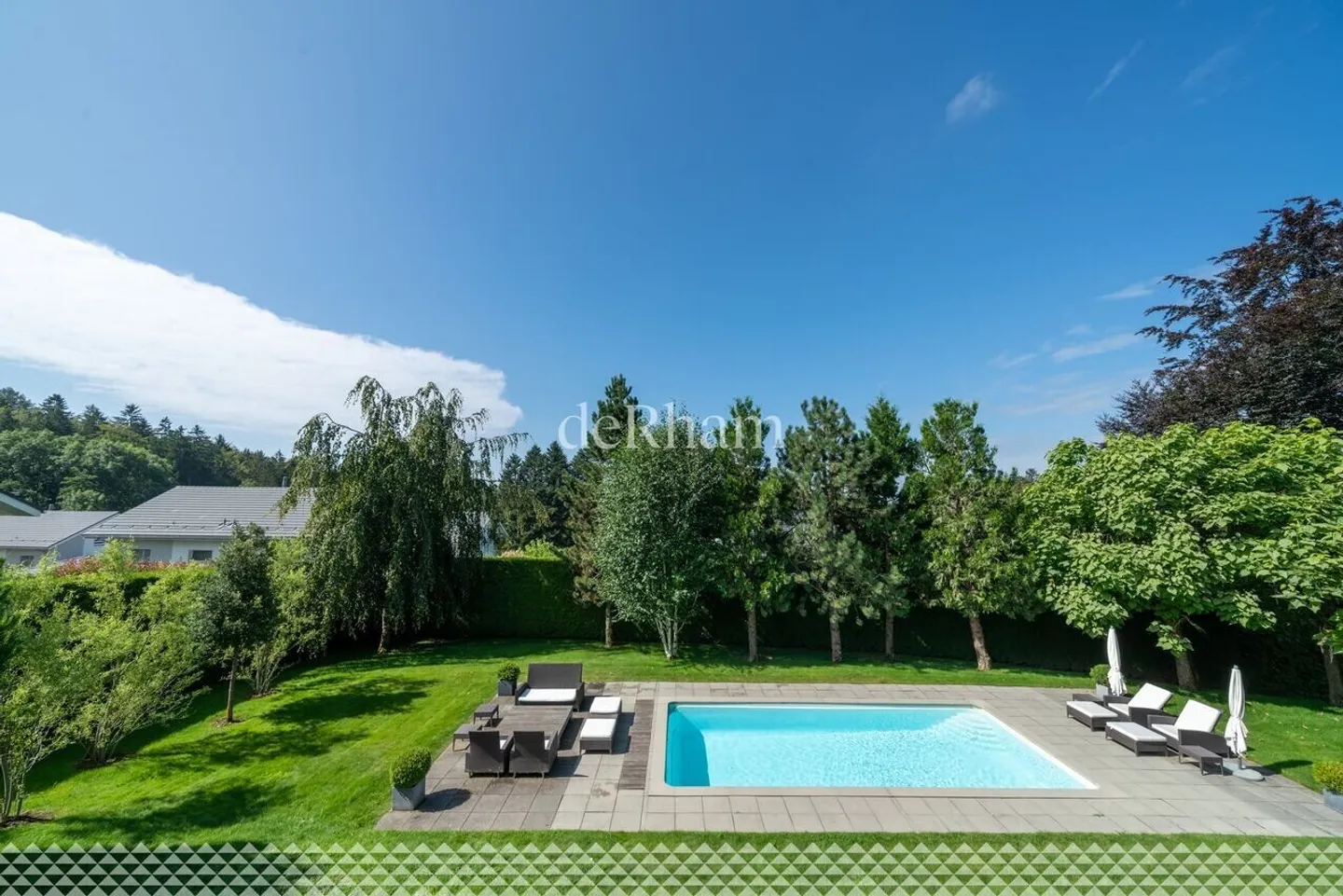 Sublime villa d'architecte avec piscine aux portes de Lausanne - Photo 12 sur 13