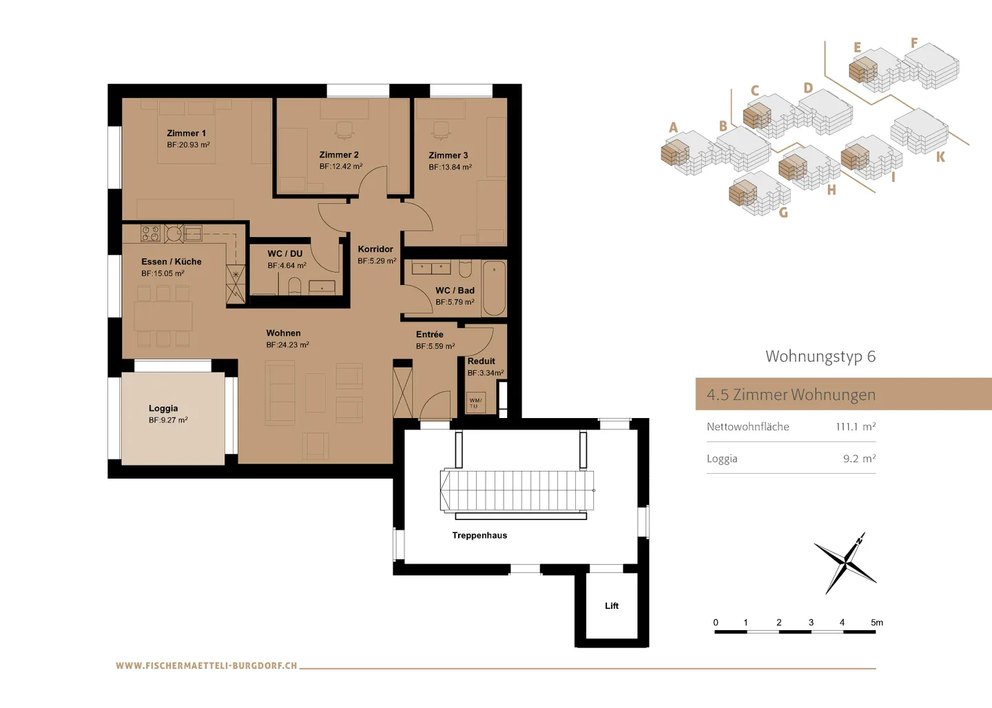 4.5 Room Apartment - Photo 7 of 7