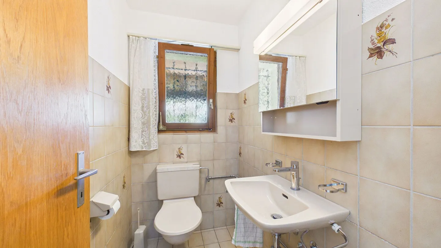 Charming 4.5-room semi-detached house with new kitchen, garden and fireplace - Photo 14 of 18