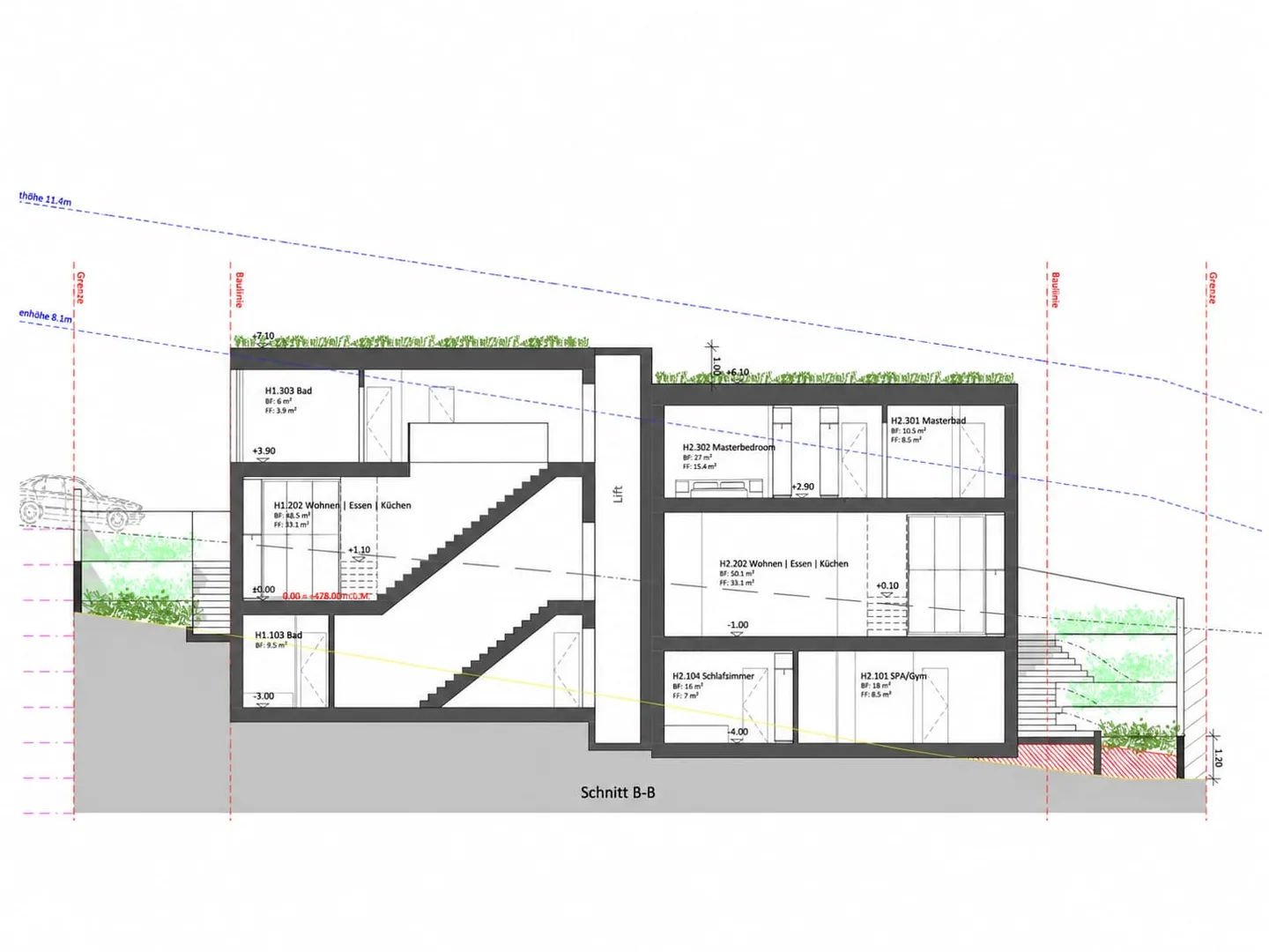 6.5-Room Semi-Detached House with Far-Reaching Views in Buchs ZH for Sale - Photo 6 of 7