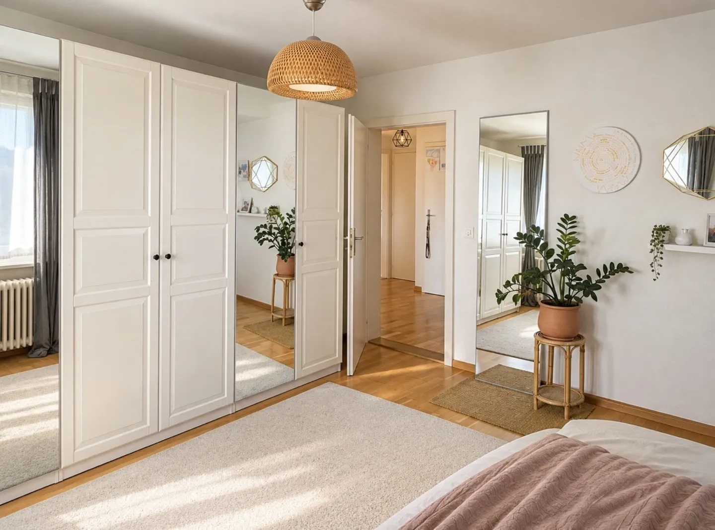 Quiet living, centrally connected - bright 4-room maisonette with large balcony in Muttenz - Photo 5 of 10