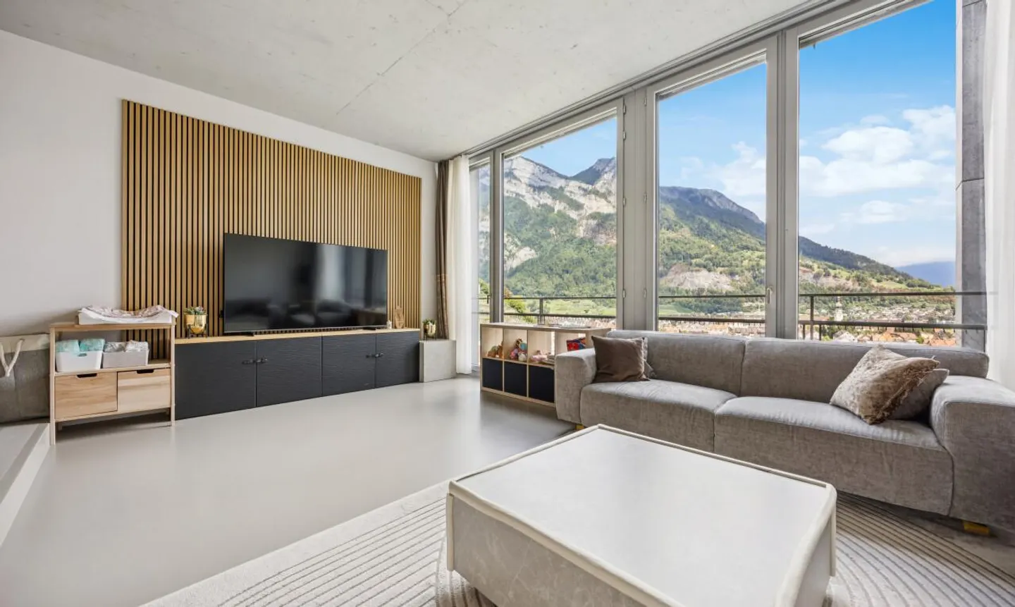 Maison de ville de 6,5 pièces à Uptown Mels avec vue panoramique - Photo 1 sur 11