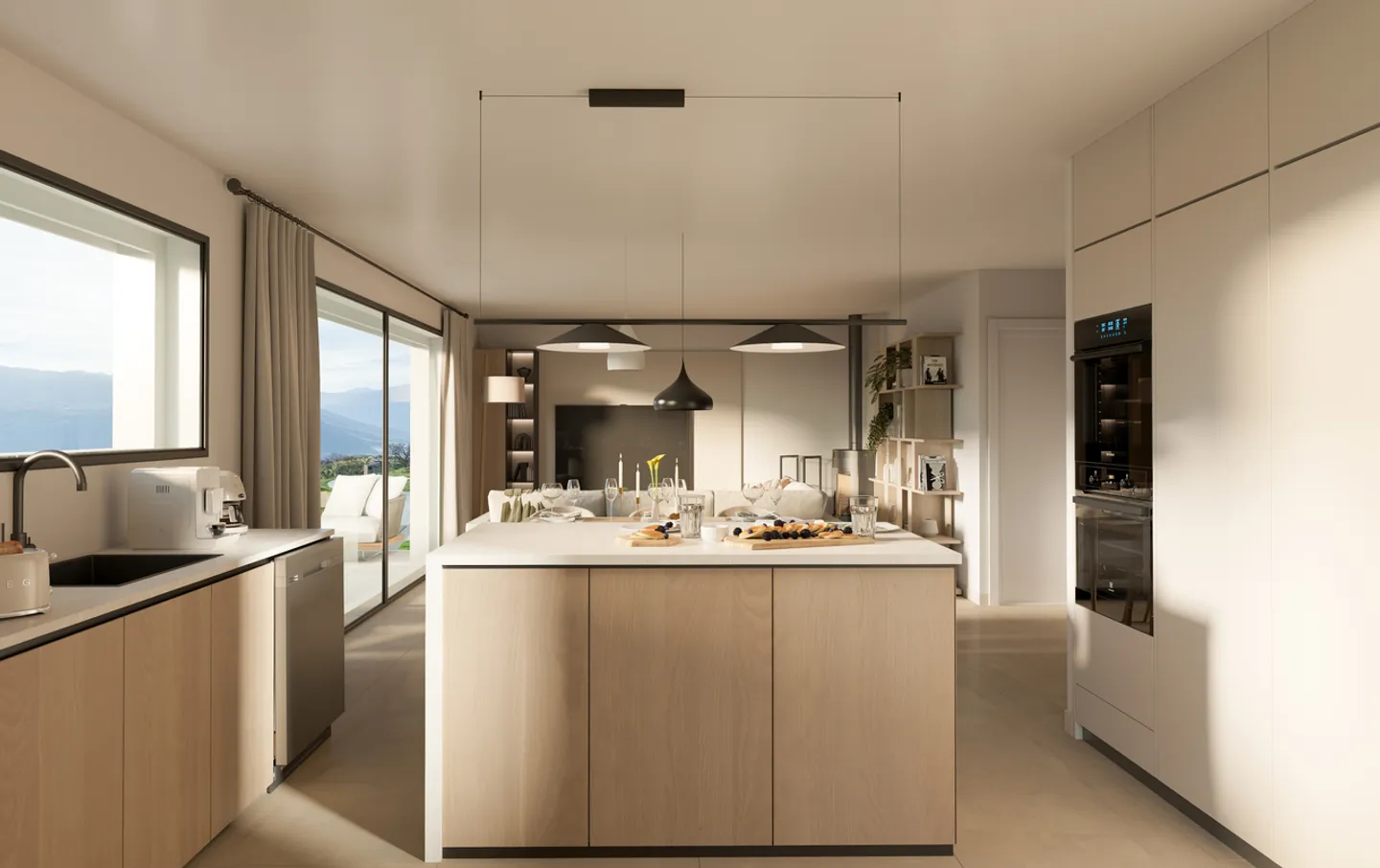 Villa moderne Ayent - Ensoleillement optimal et vue sur les montagnes - Photo 3 sur 8