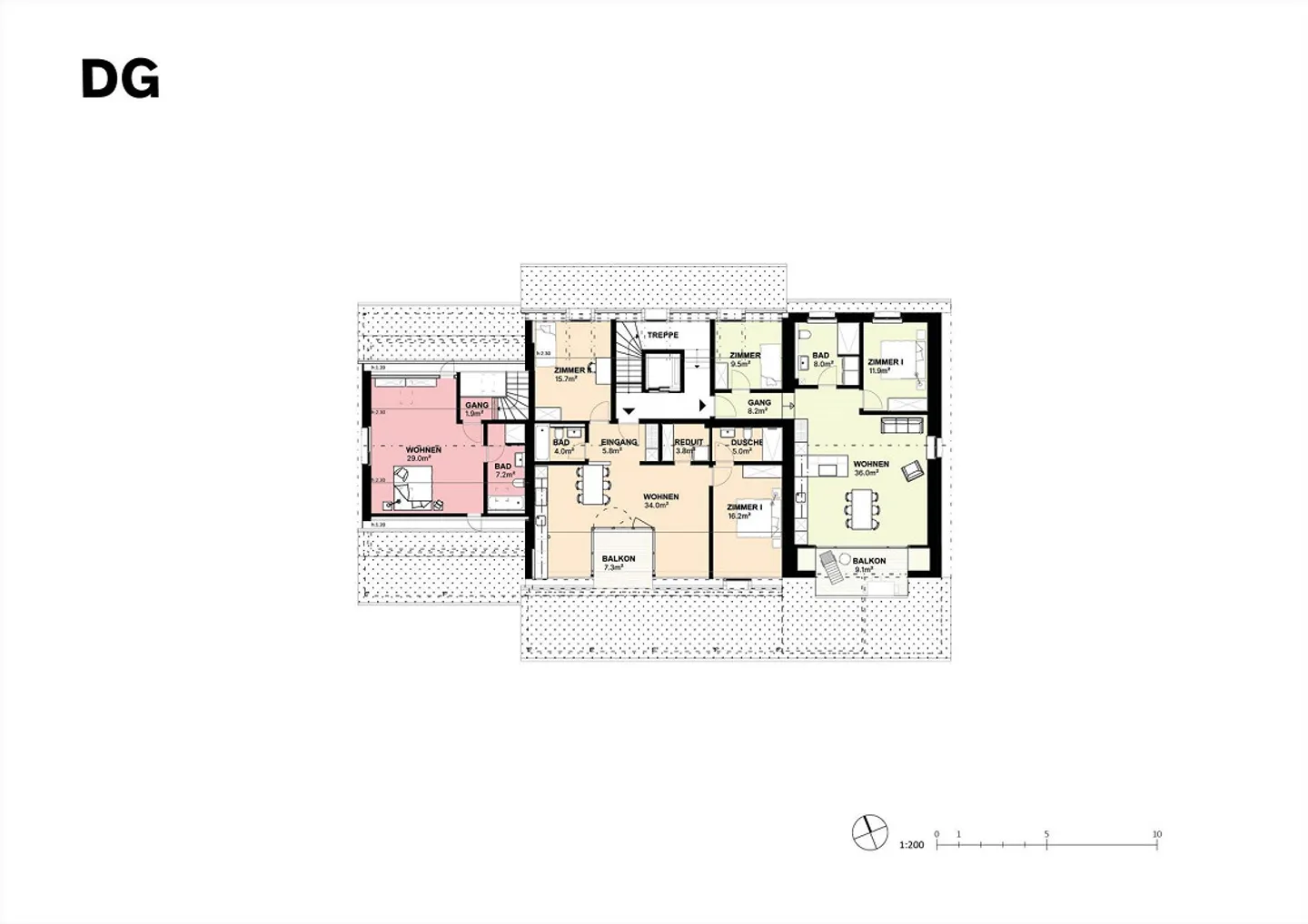 Appartamento duplex di 3,5 locali a Blauen (BL) - Foto 4 di 6