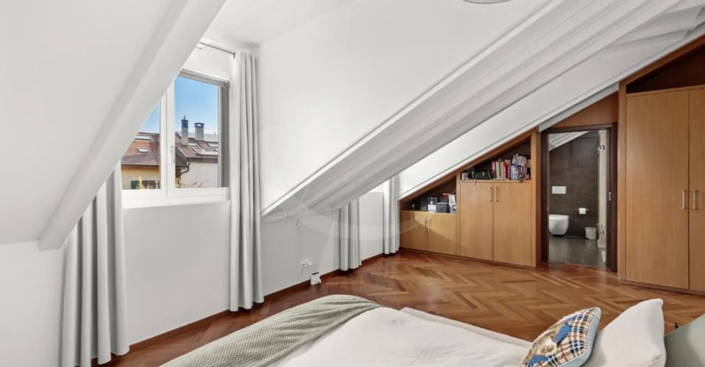Anières village, Un attico raro con vista sul Lago - Foto 7 di 10