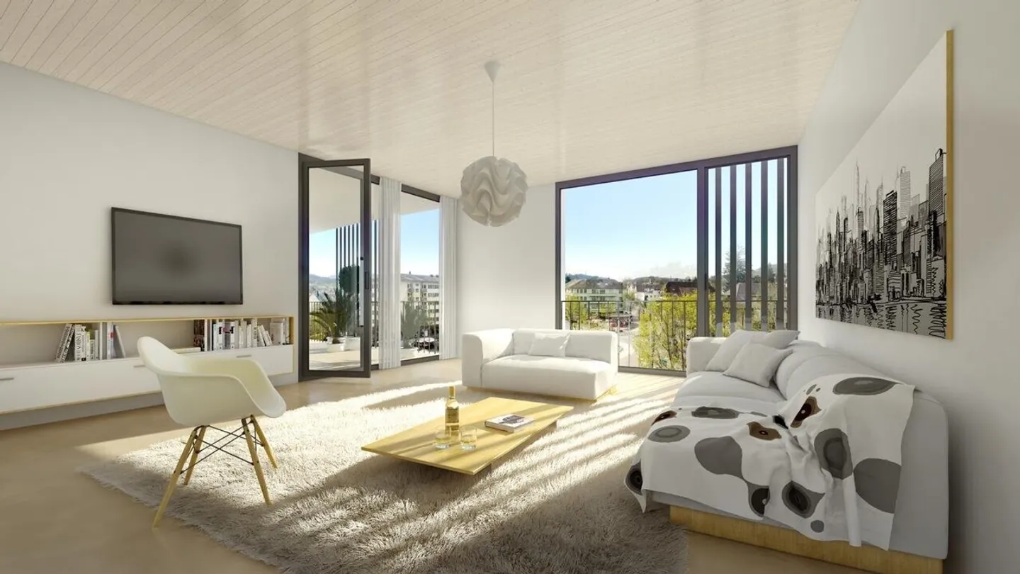 Moderne 5.5-Zimmerwohnung in Liebefeld - Foto 1 von 6