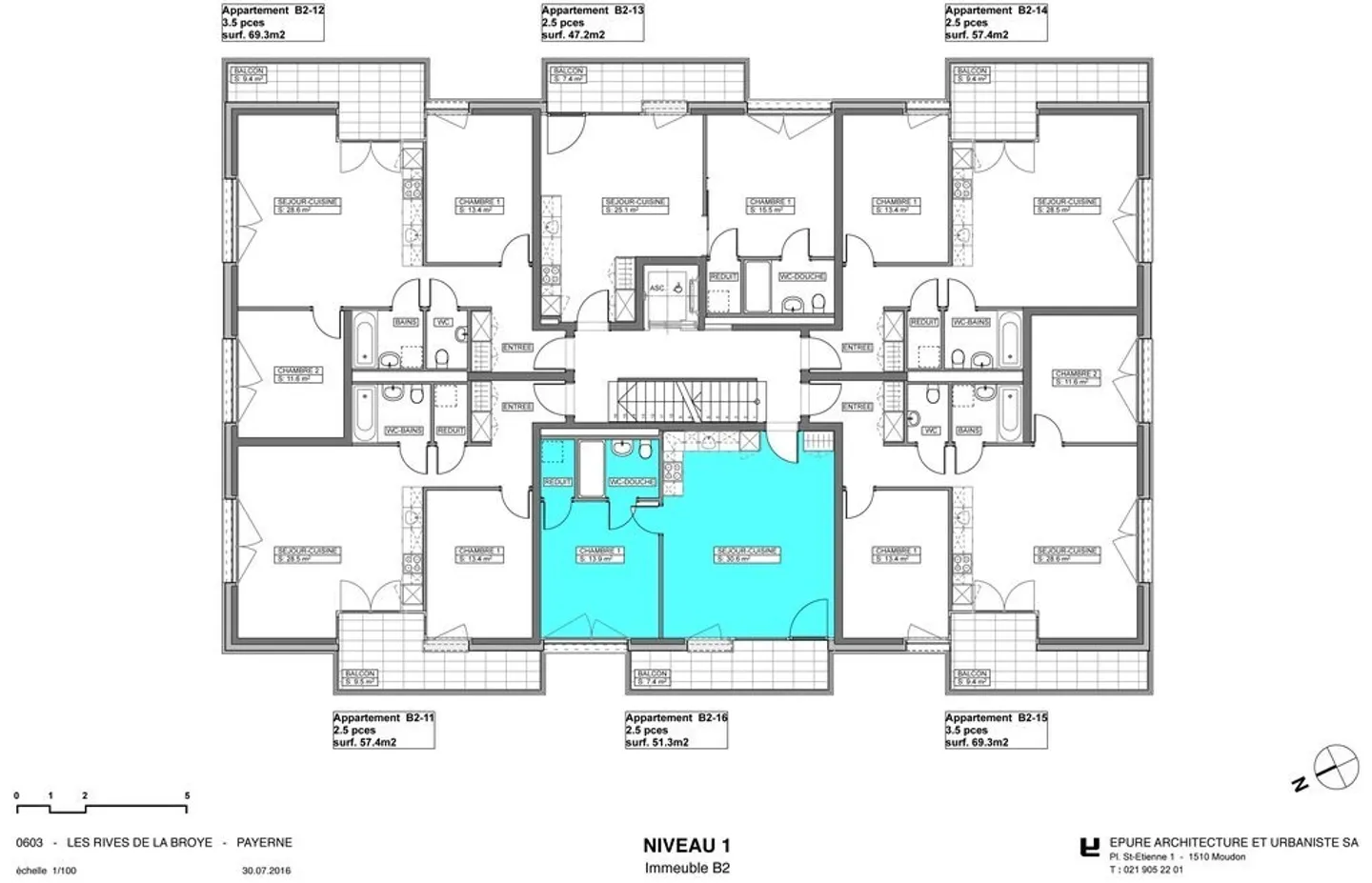 Bel appartement de 2.5 pièces - Photo 4 sur 5