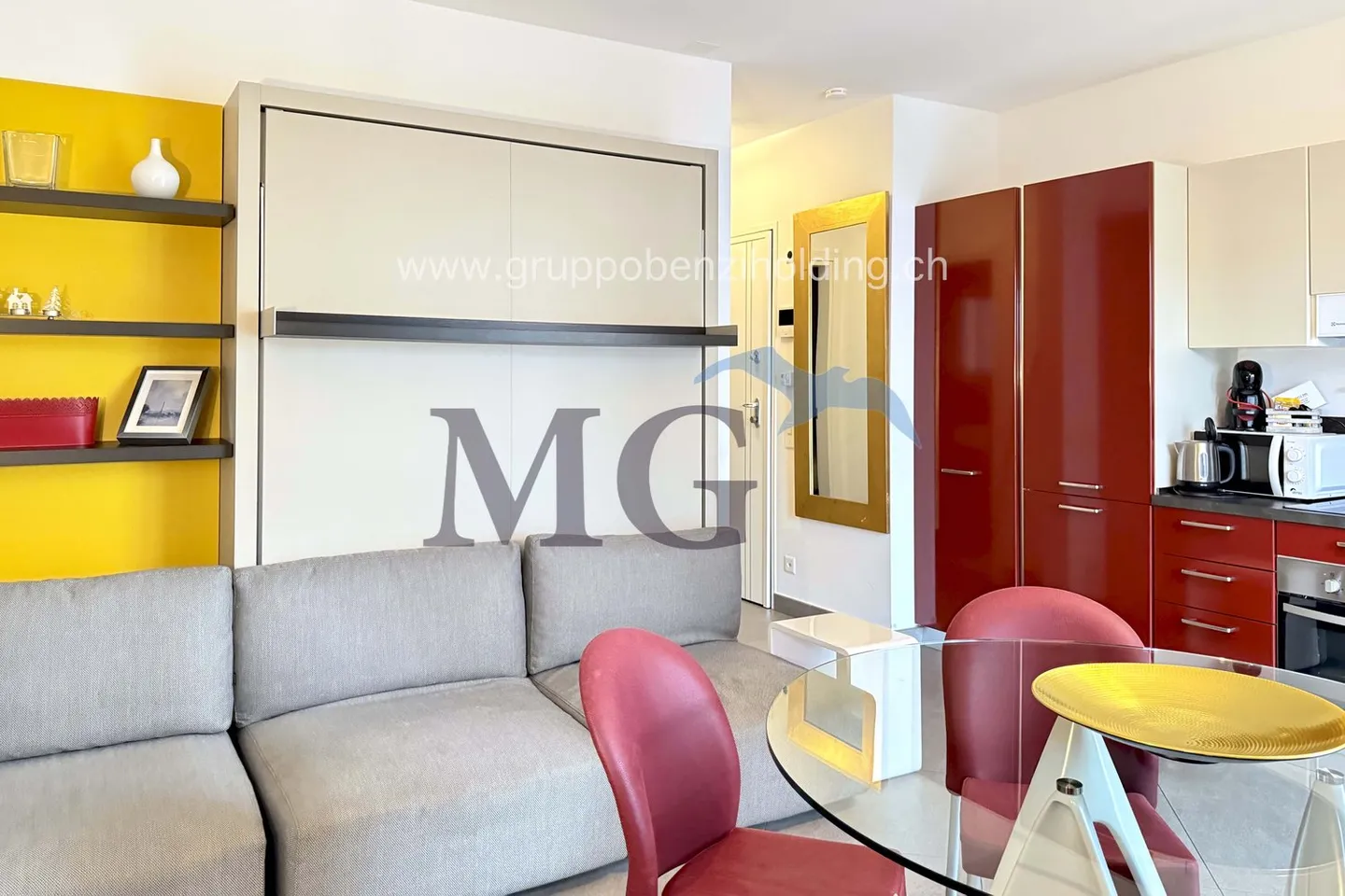 Wohnung mit 2,5 Zimmern im Zentrum von Lugano - Photo 5 of 13