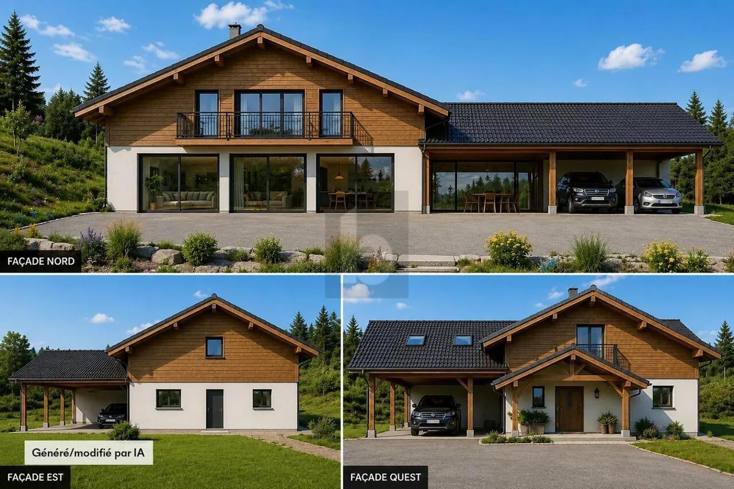 NEUES ARCHITEKTENCHALET - BEVORZUGTE LAGE - Foto 2 von 6