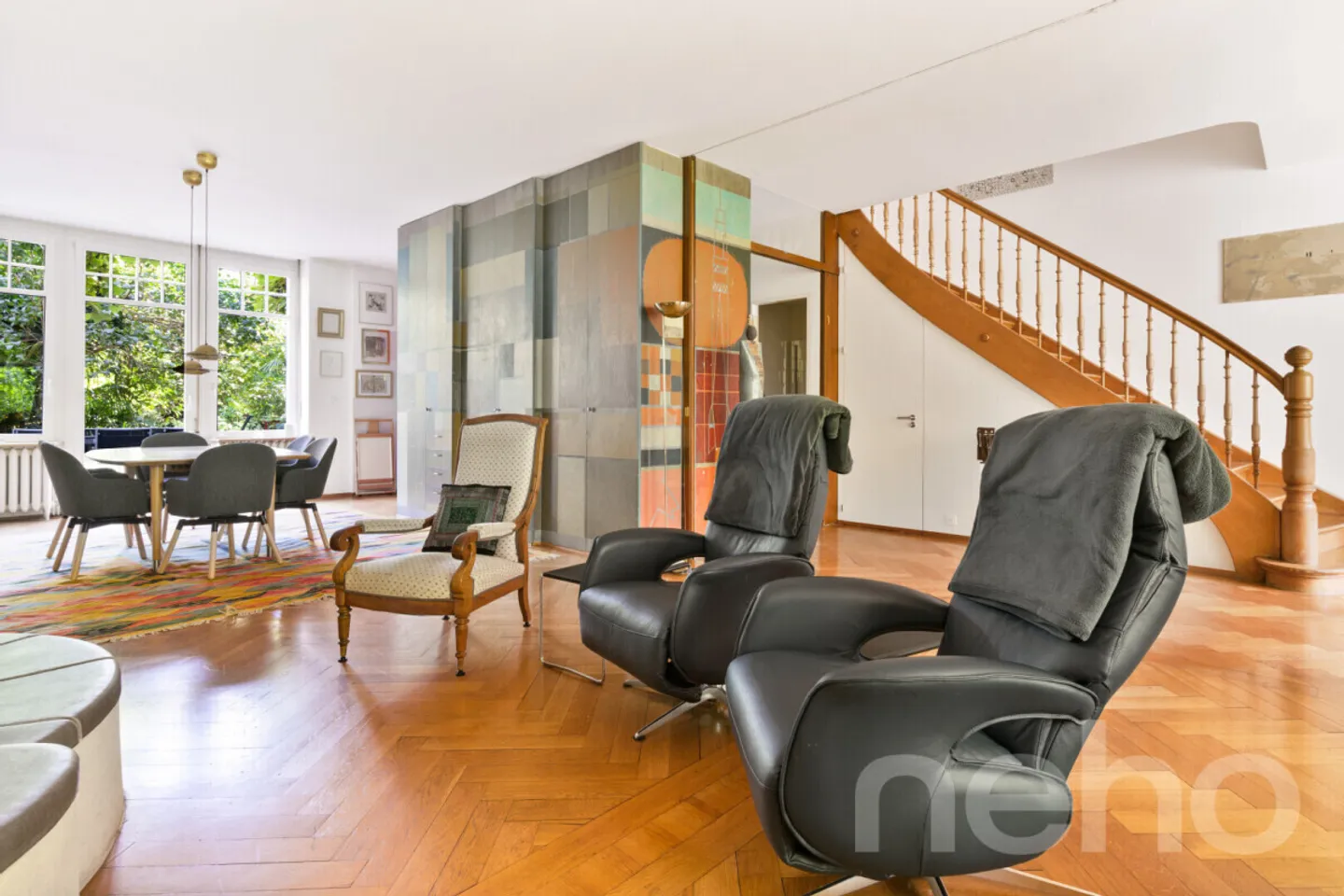 Villa de ville élégante avec caractère dans le quartier populaire de Bachletten - Photo 4 sur 13