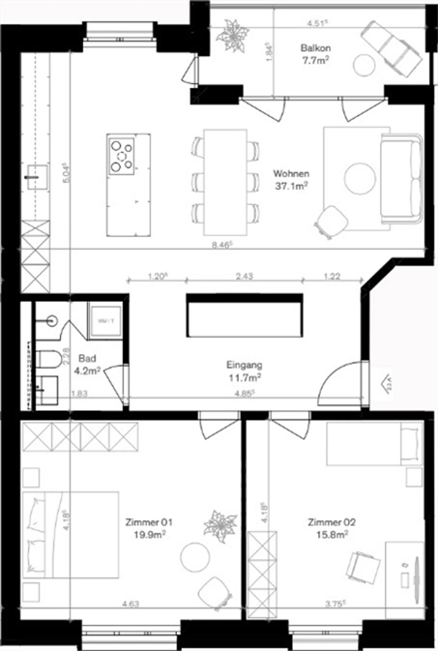 Apartment for sale - Photo 8 of 8