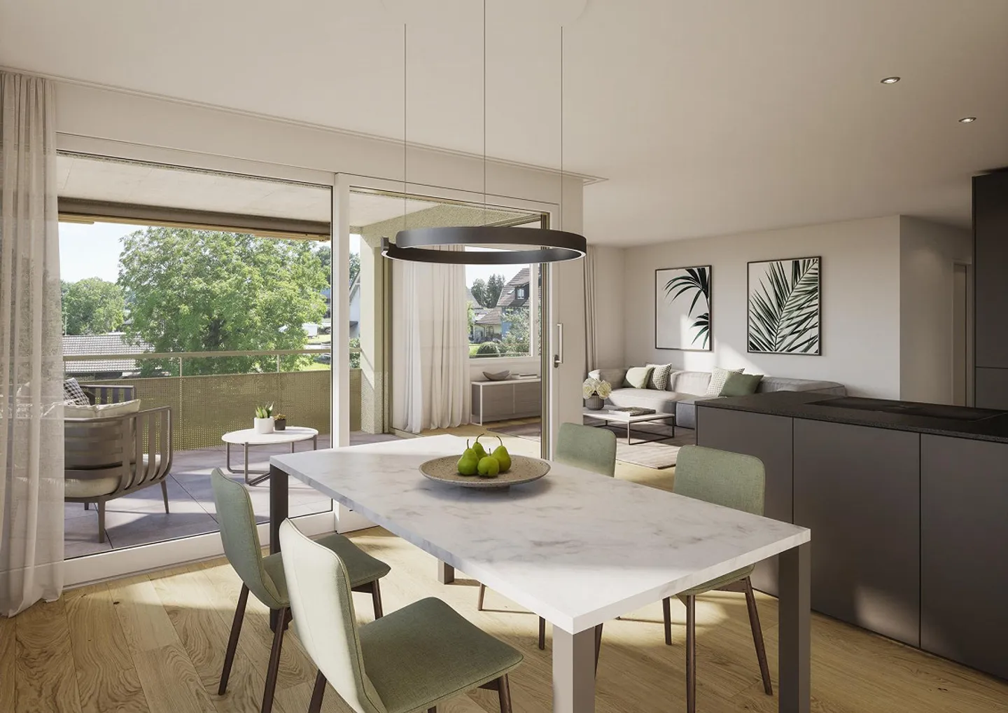 Penthouse apartment with spacious terrace and lake view - Photo 5 of 9