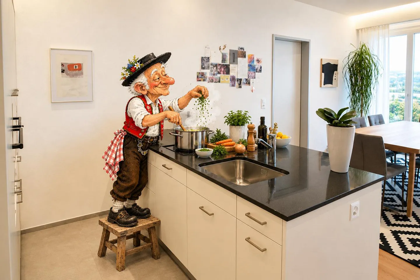 Moderne Wohnung mit grosser Terrasse - Foto 1 von 14
