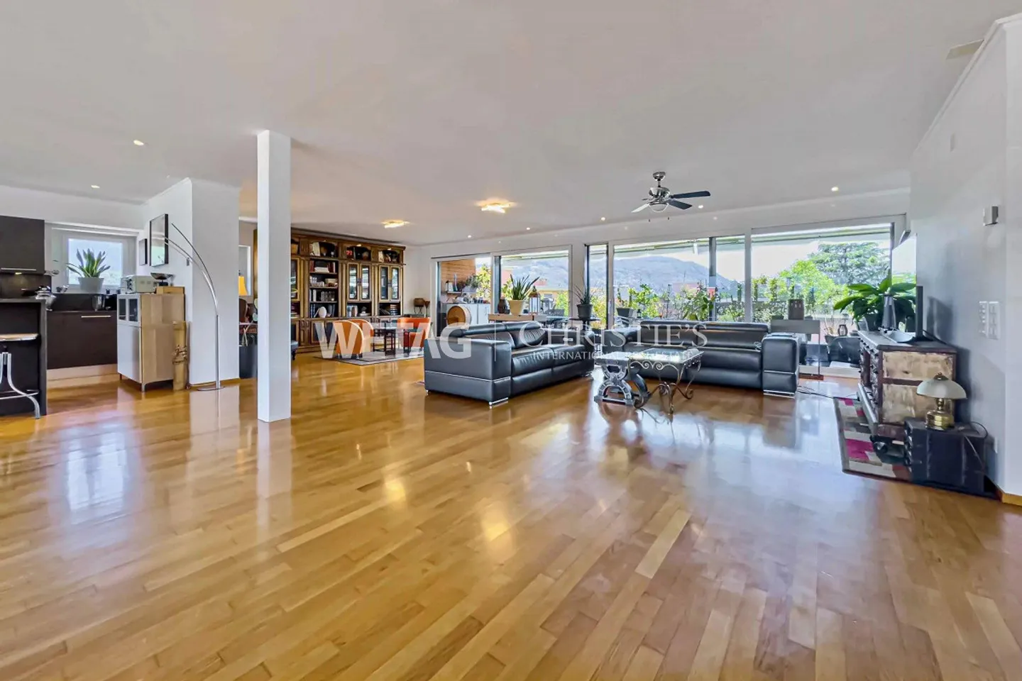 Lugano-Agno: Penthouse Apartment near Lake Lugano for Sale - Photo 7 of 11