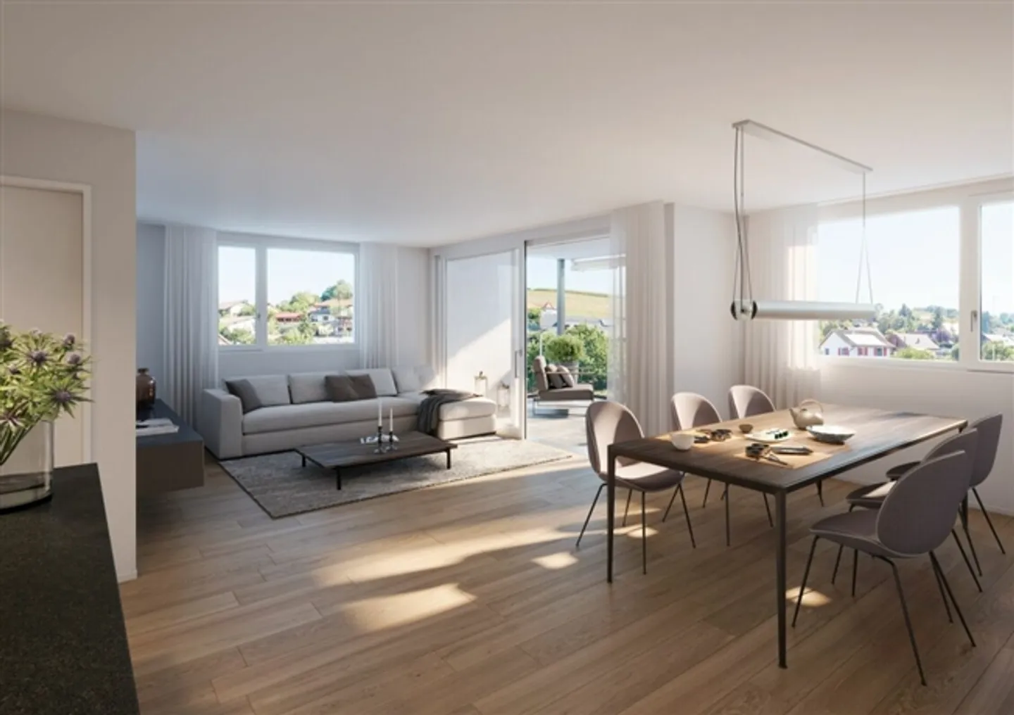 Kaisten / Appartement 3.5 pièces A 1.3 - Photo 2 sur 4