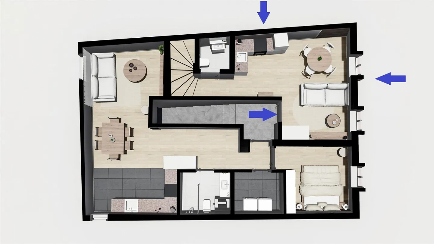 Première occupation après rénovation complète - Photo 7 sur 8