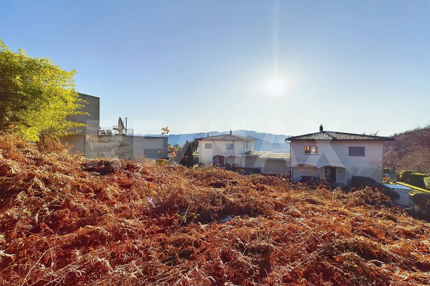 Building plot in Cademario with open view - Photo 1 of 13