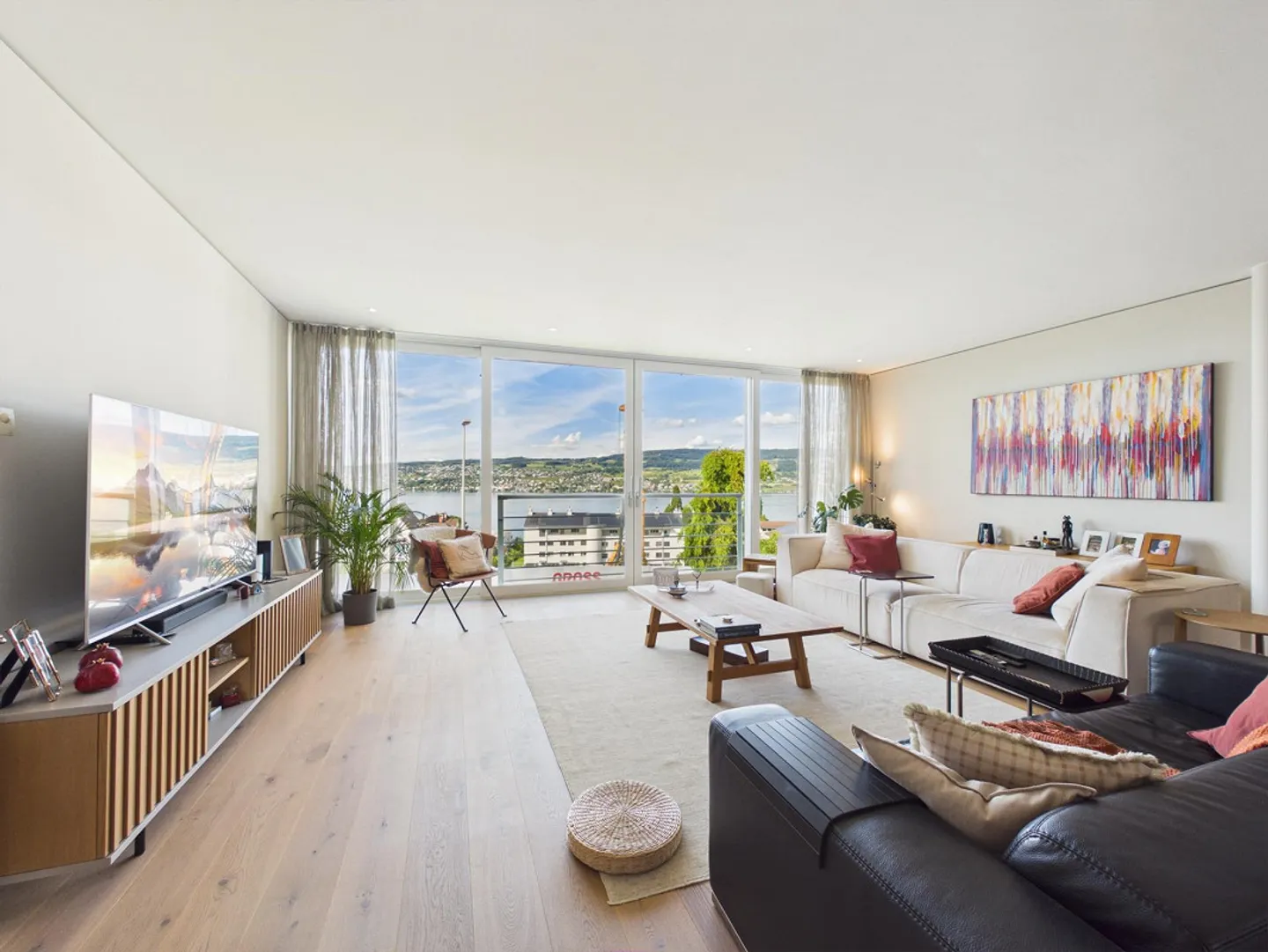 5.5-room Light Filled Loft with Lake Zurich Views Single Level & Open - Photo 1 of 15