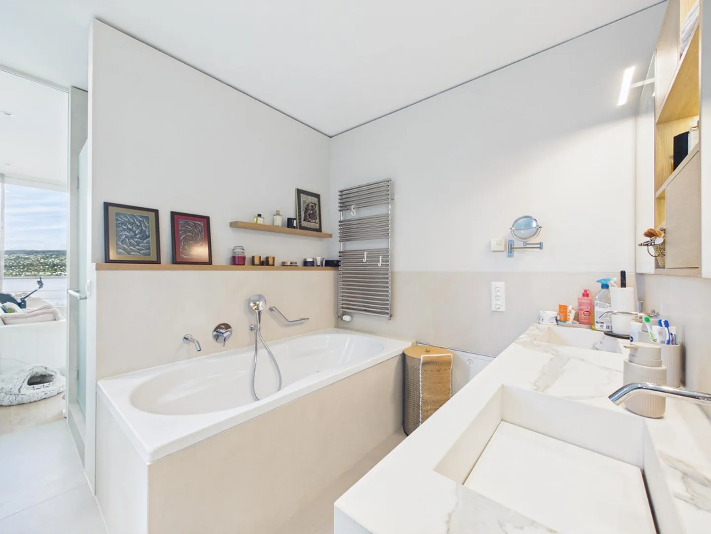 5.5-room Light Filled Loft with Lake Zurich Views Single Level & Open - Photo 12 of 15