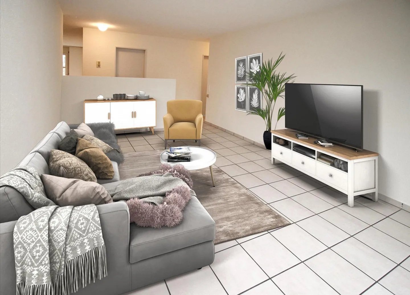 Wohnen in Bottenwil | 4½-Zimmer-Wohnung im 1. OG - Foto 3 von 10