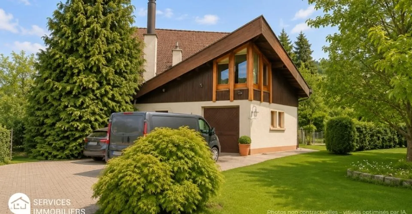 Maison d'architecte à Glovelier - Photo 2 sur 11