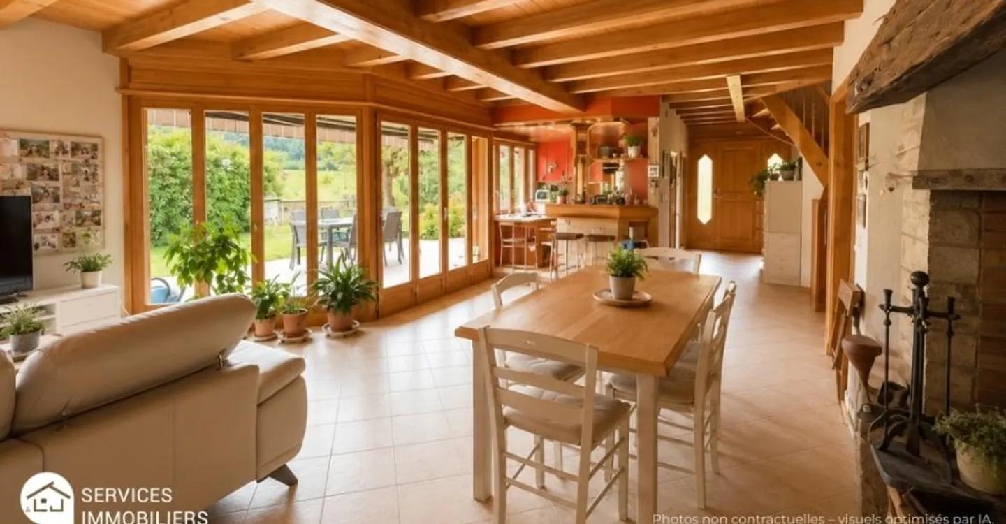 Maison d'architecte à Glovelier - Photo 5 sur 11