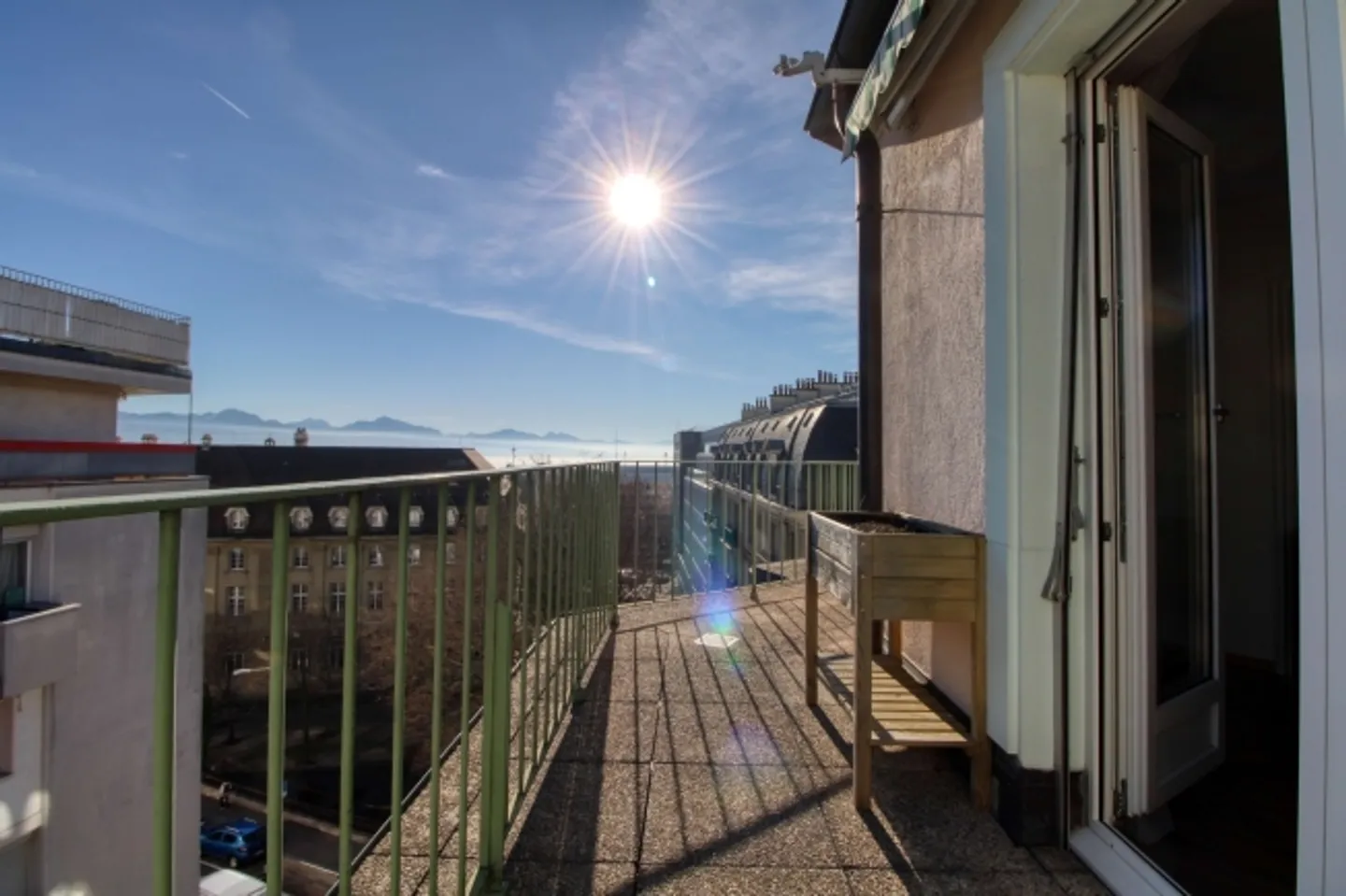 Penthouse zur Miete im Zentrum von Lausanne - Foto 1 von 13