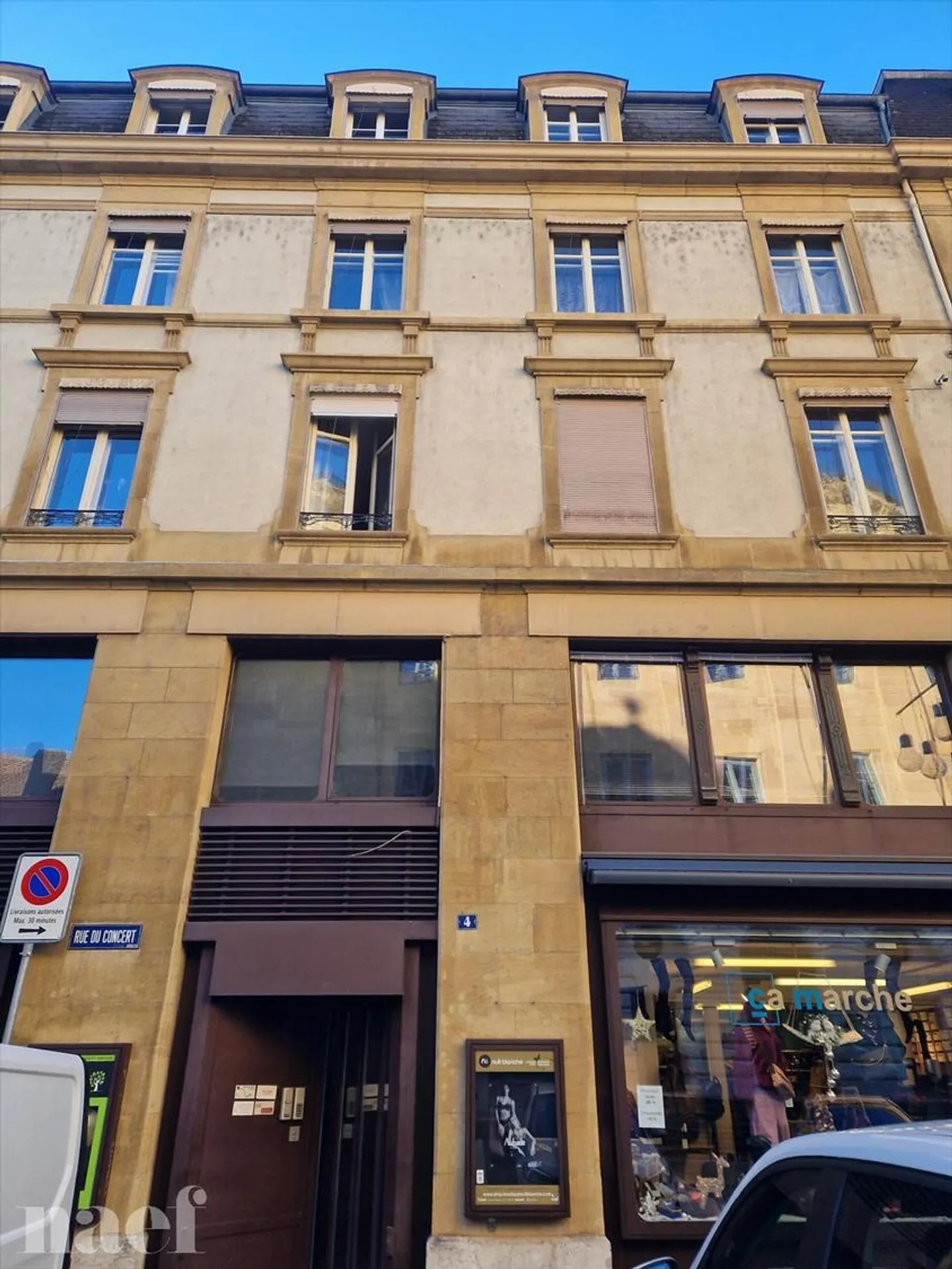 Vetrina in affitto per le tue pubblicità: rue du Concert 2-4, 2000 Neuchâtel - Foto 1 di 1