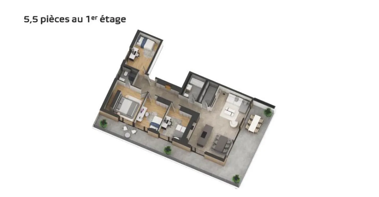 Magnifico appartamento nuovo 5.5 locali a Crans-Montana - Foto 7 di 12