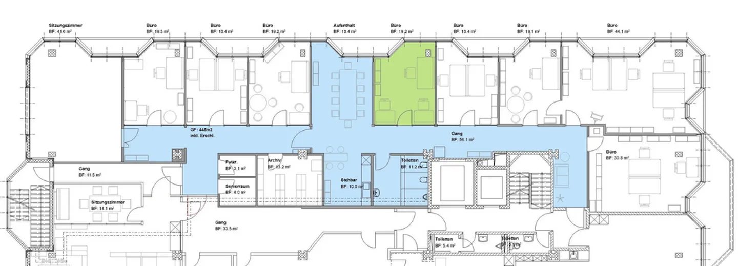 Successfully start with 19 m2 or 32 m2 in a shared office - Photo 3 of 10
