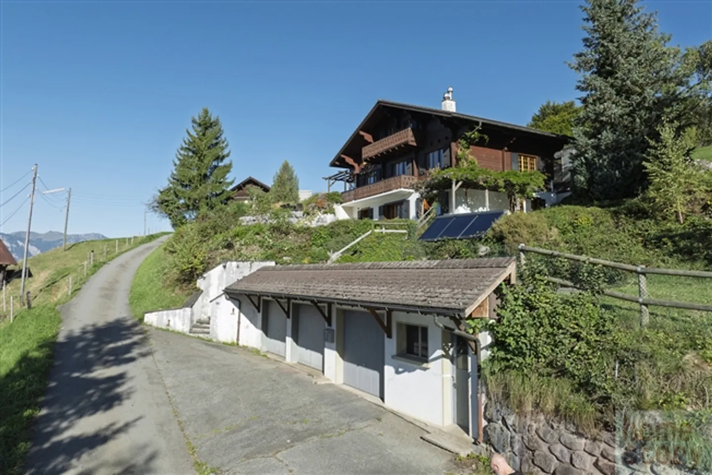Les Posses-sur-Bex - Chalet avec 6 chambres, vue panoramique sur les Dents-du-Midi - Photo 2 sur 20