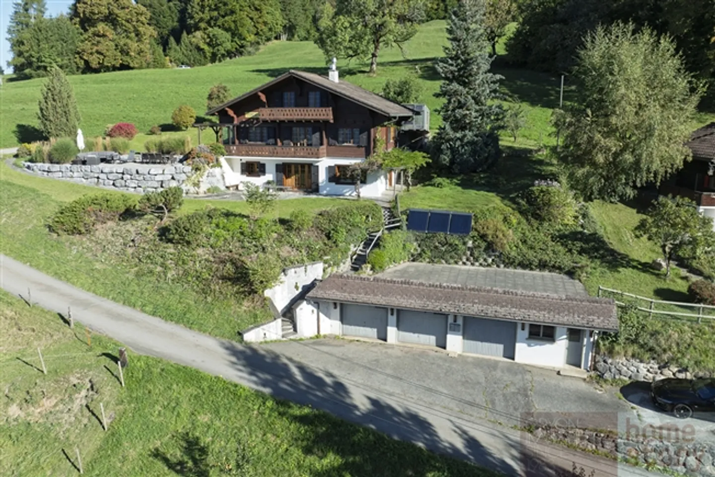 Les Posses-sur-Bex - Chalet avec 6 chambres, vue panoramique sur les Dents-du-Midi - Photo 6 sur 20