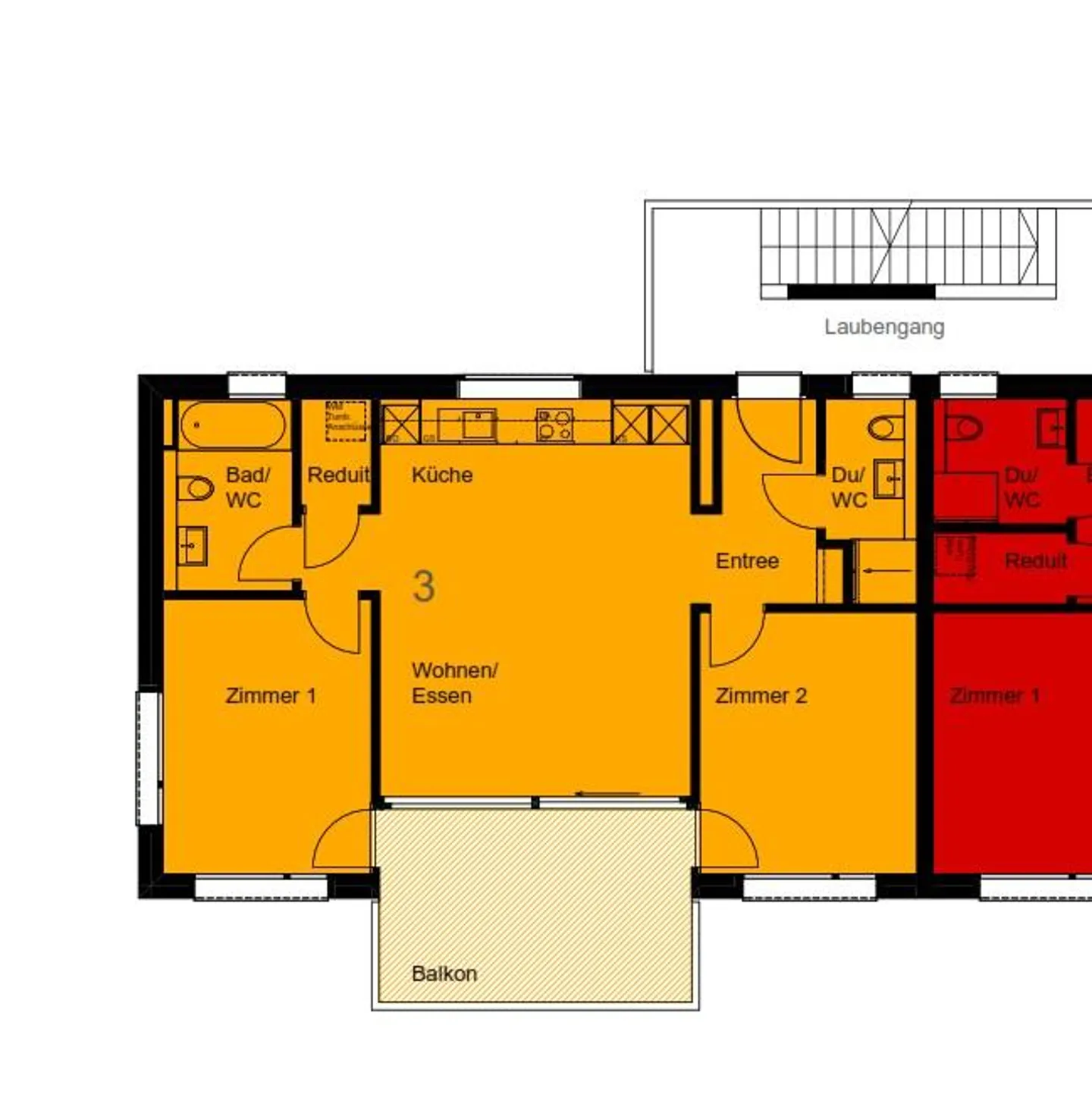 Dreamlike 3.5-Room Apartment with Lake View in Uerikon / Stäfa - Photo 6 of 6