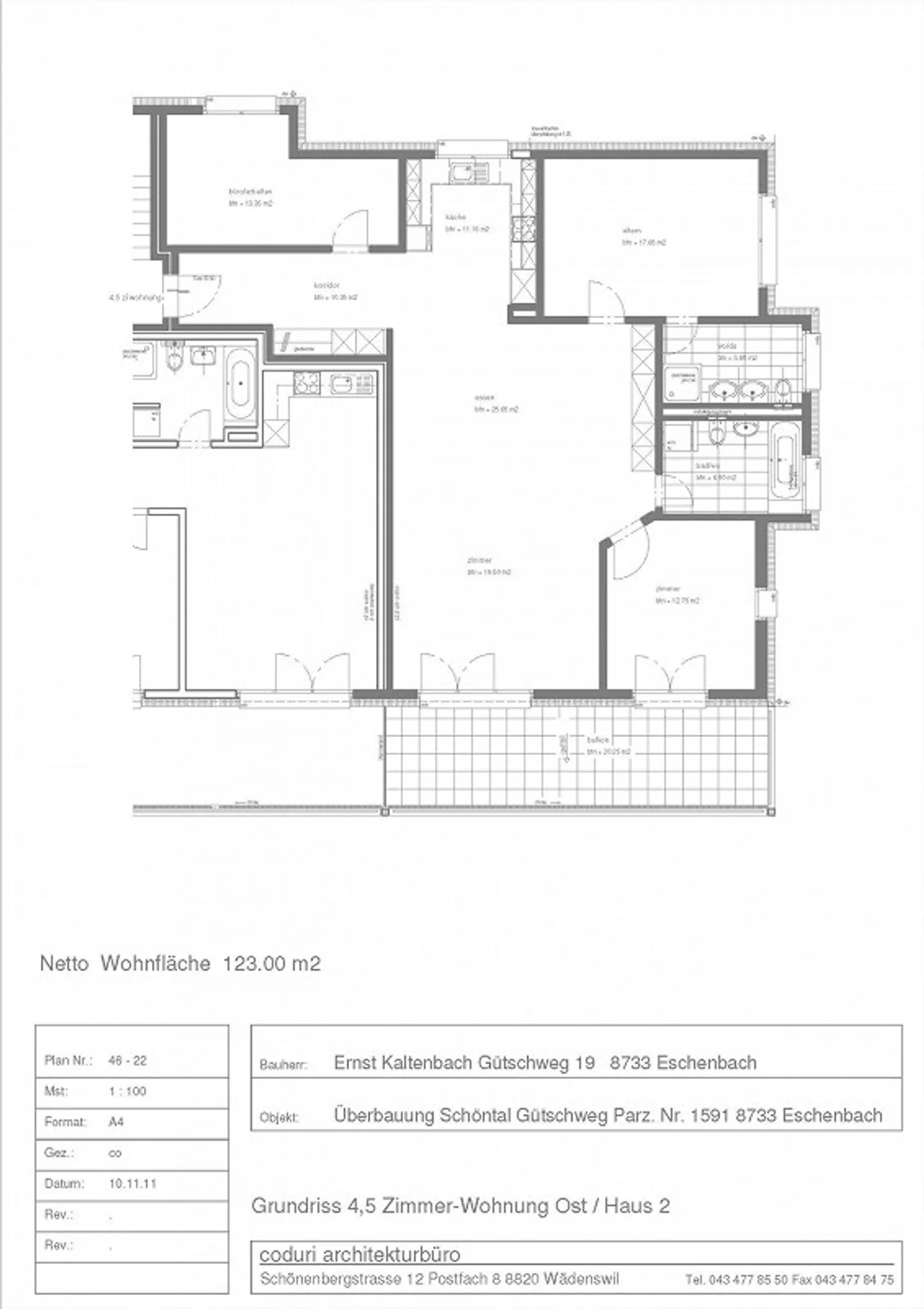 Spacious bright 4 1/2 room apartment - Photo 10 of 10