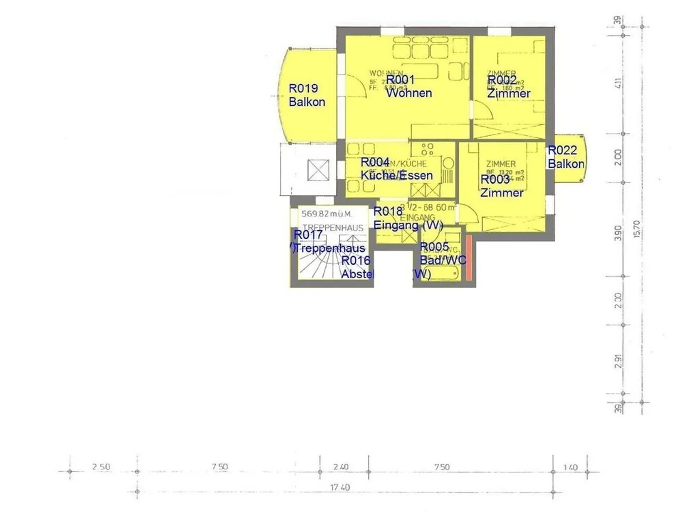 Helle 3.5-Zimmer-Wohnung in Felsberg - Foto 12 von 12
