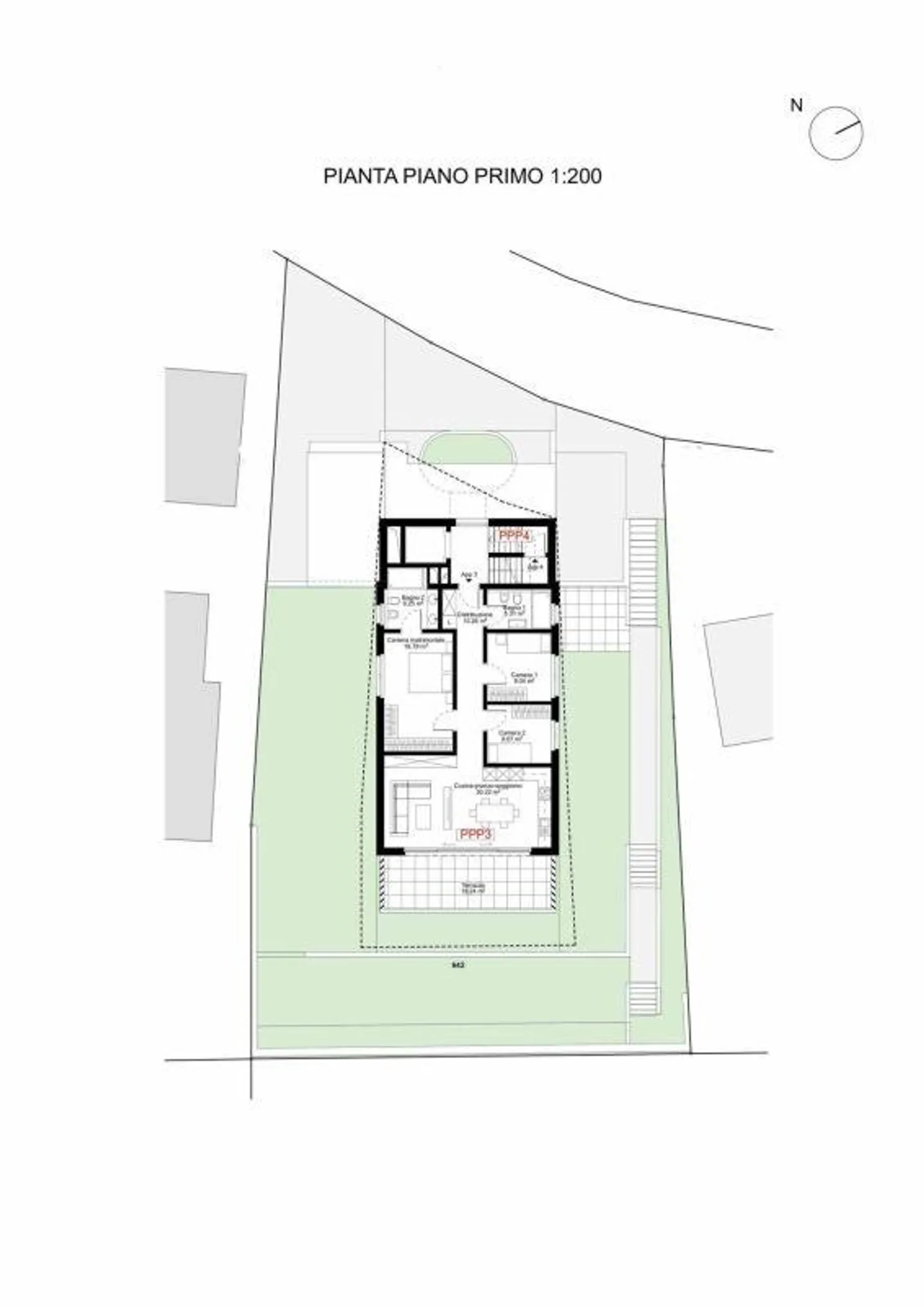 MELIDE · NUOVA RESIDENZA · ELEGANTE APPARTAMENTO ESCLUSIVO CON TERR... - Photo 7 of 7