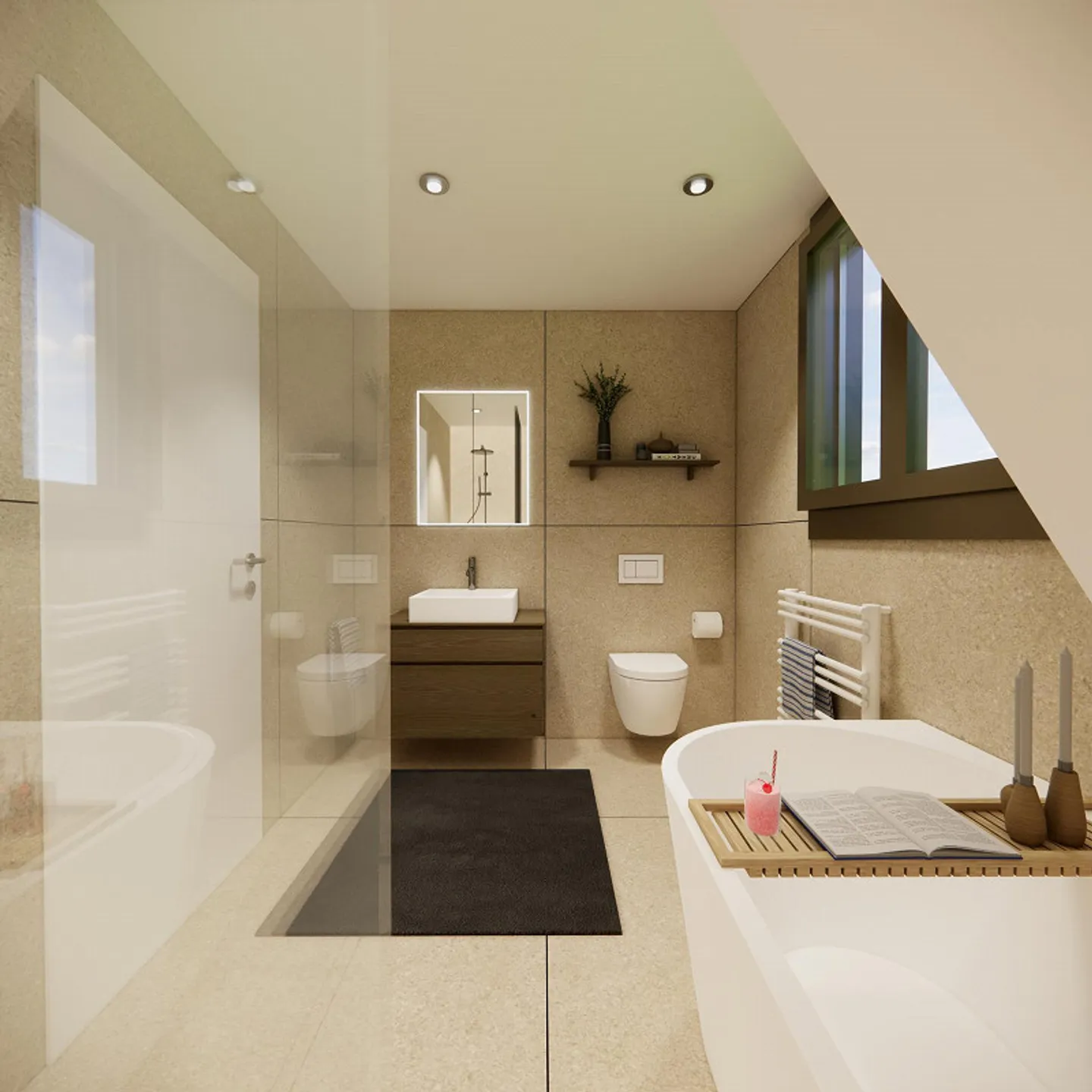 Neubau-Doppeleinfamilienhaus am Sonnhaldenweg in Sissach - Foto 14 von 19