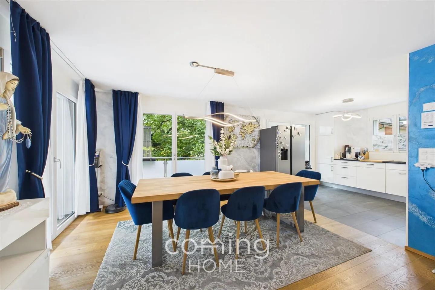 Modern 4.5-room apartment in Naters - stylish living with a garden and alpine views - Photo 1 of 13