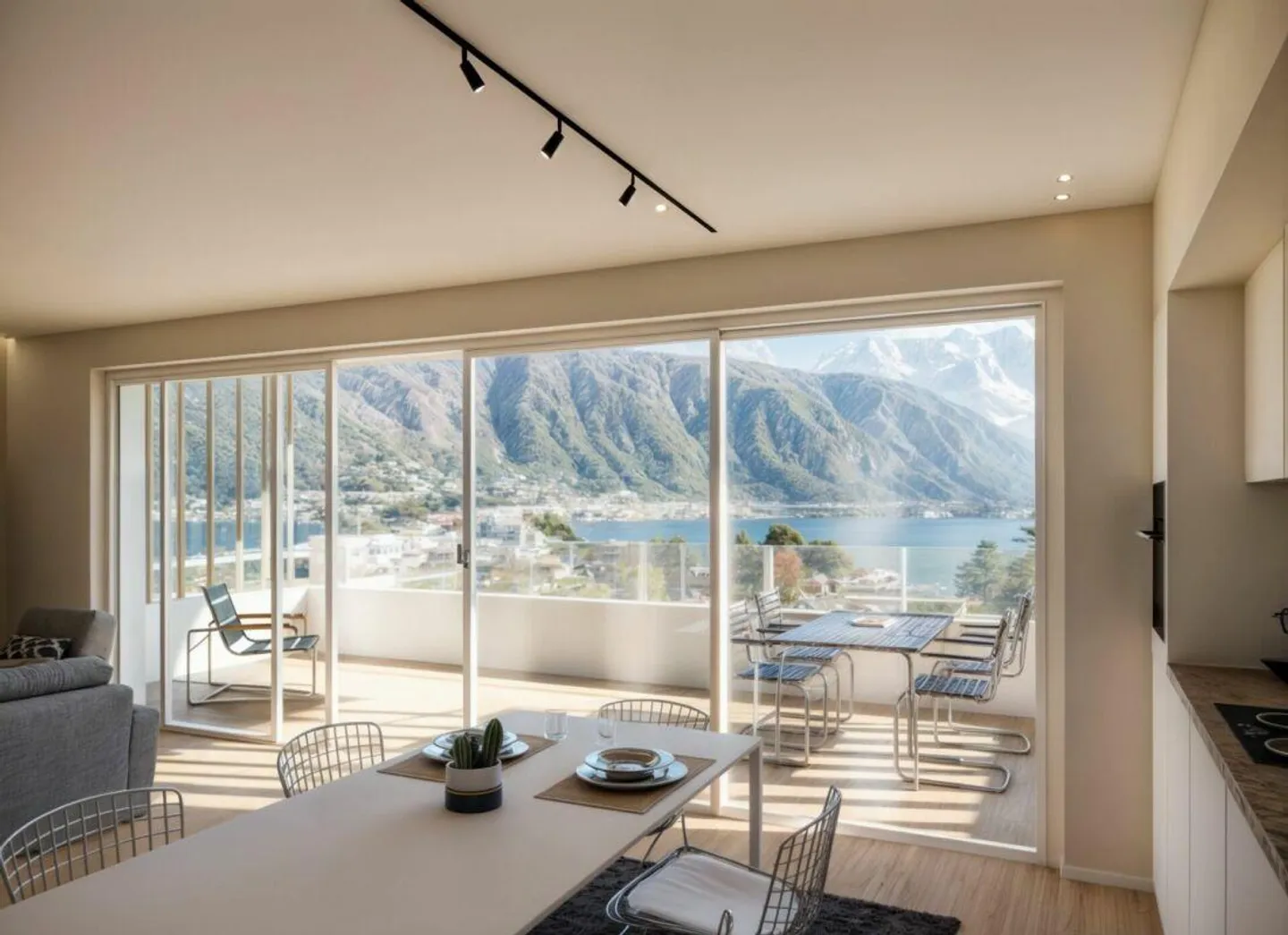 MELIDE · NUOVA RESIDENZA · ATTICO DUPLEX ESCLUSIVO CON VISTA LAGO - Foto 1 di 7