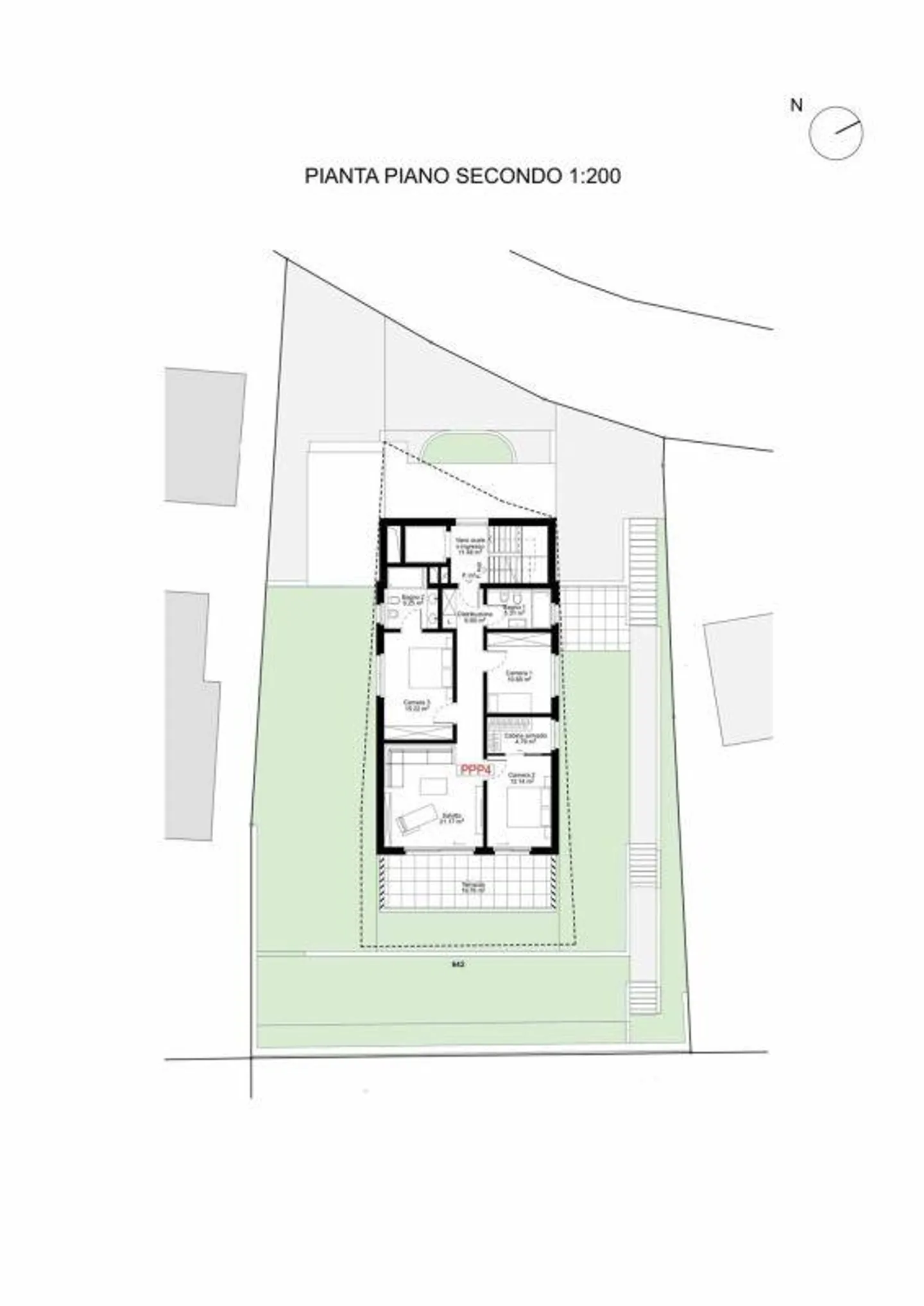 MELIDE · NUOVA RESIDENZA · ATTICO DUPLEX ESCLUSIVO CON VISTA LAGO - Foto 6 di 7