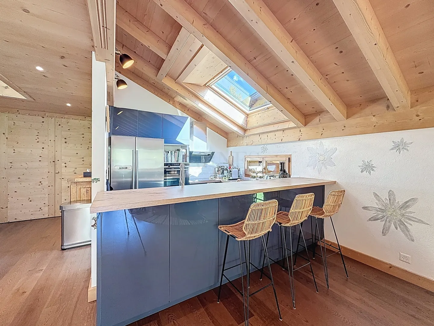 Alle porte di Gstaad - Appartamento eccezionale in uno chalet moderno - Foto 3 di 7