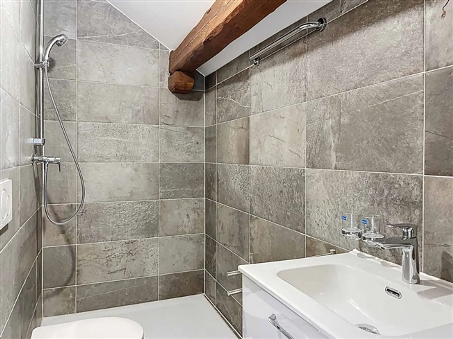 Triplex de trois pièces et demie - balcon, grand jardin et vue partielle sur le lac - Photo 7 sur 10