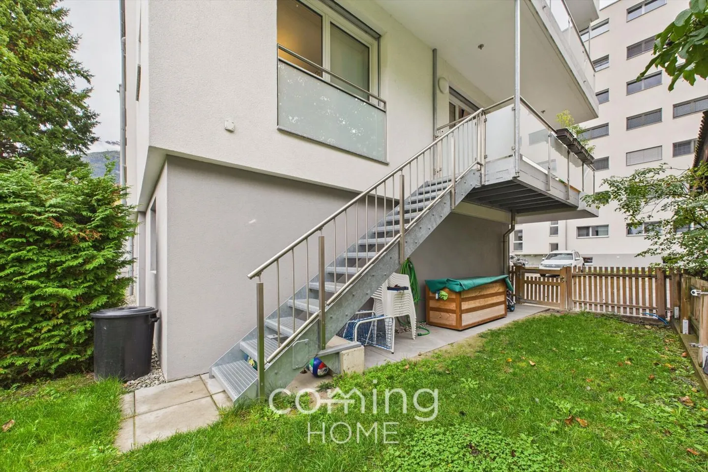 Modern 4.5-room apartment in Naters - stylish living with a garden and alpine views - Photo 12 of 13