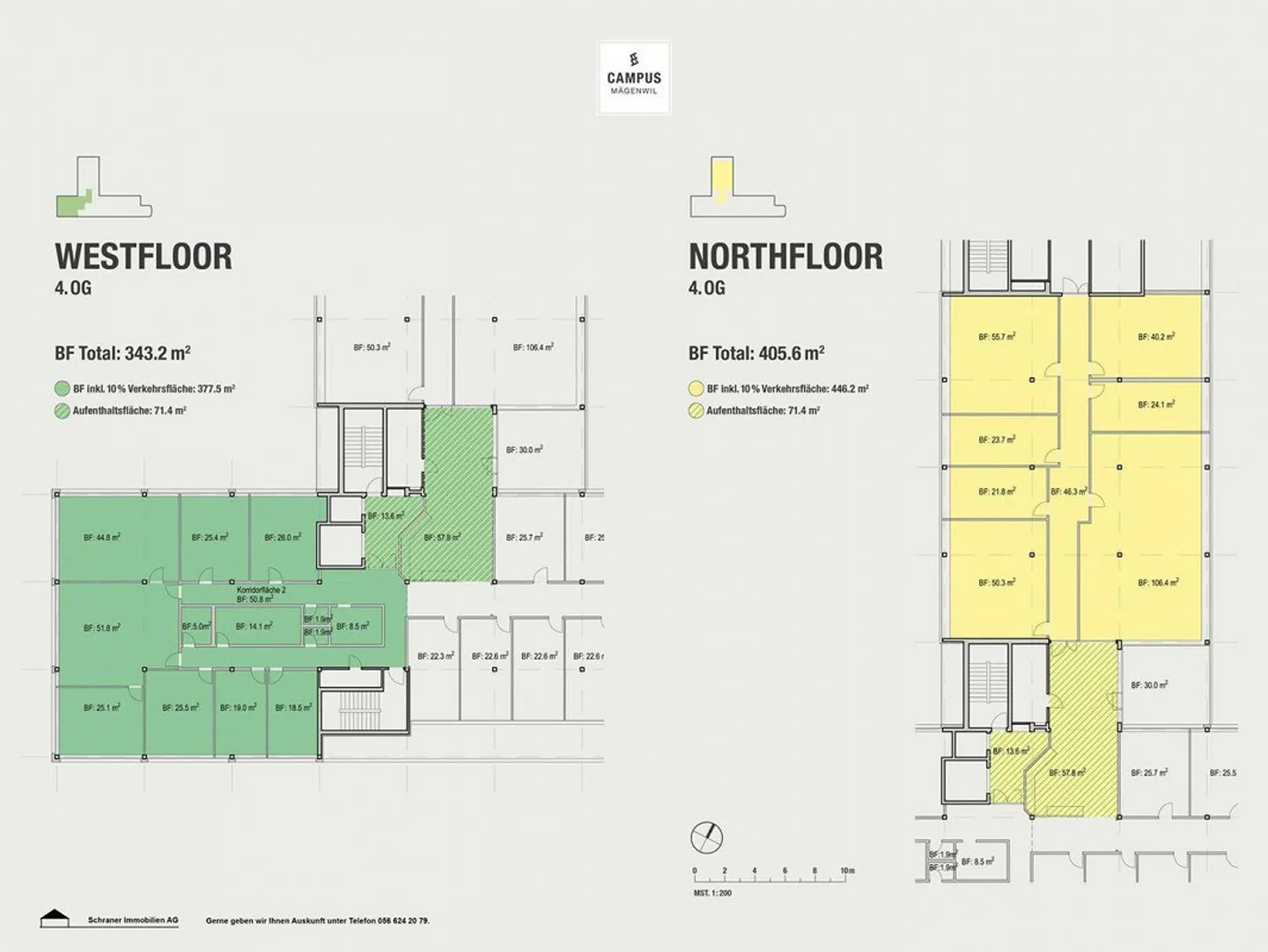 1'437 m² nel ricercato CAMPUS Mägenwil! - Foto 12 di 16